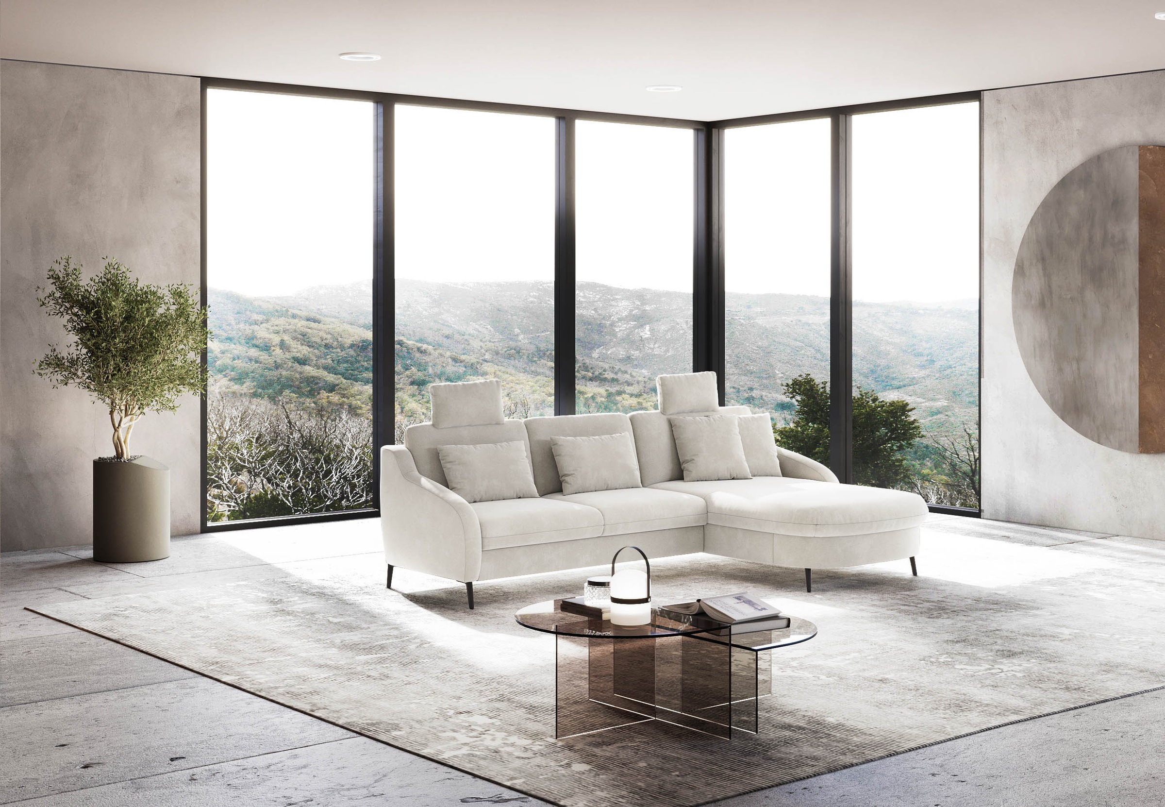 sit&more Ecksofa »Soul L-Form«, wahlweise mit Bettfunktion und Bettkasten o günstig online kaufen