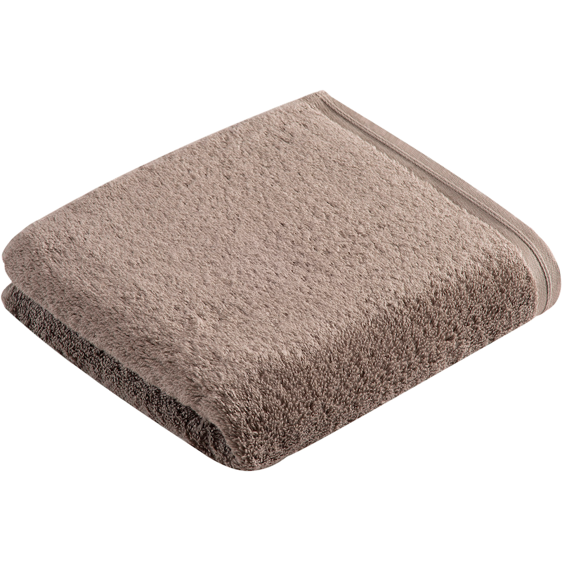 VOSSEN Handtuch »Vegan Life« 100% vegan pepplestone Obermaterial: 100% Baumwolle B/L: 50 cmx100 cm