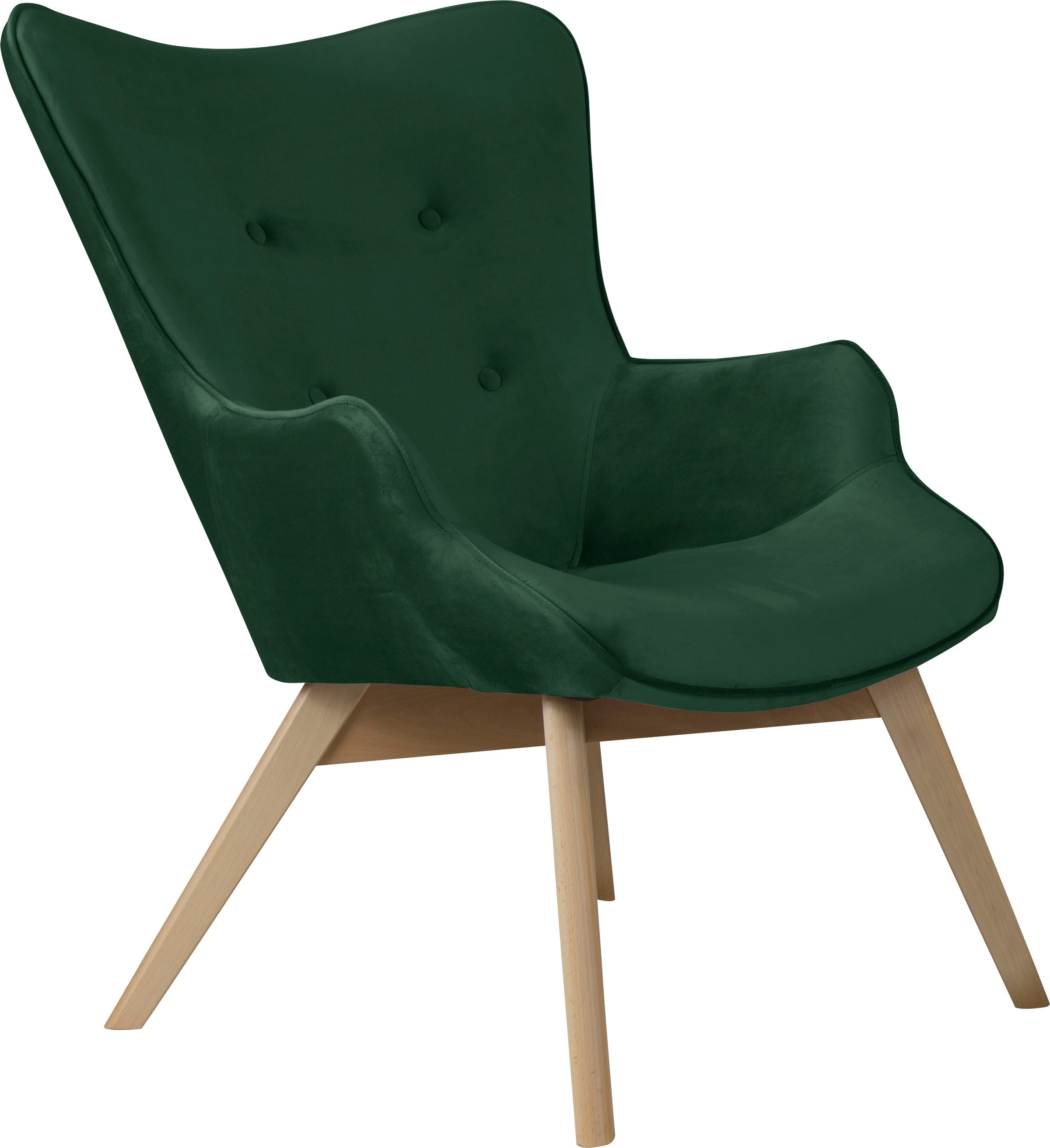 Home affaire Sessel »Nicko« wahlweise mit und ohne Hocker günstig online kaufen