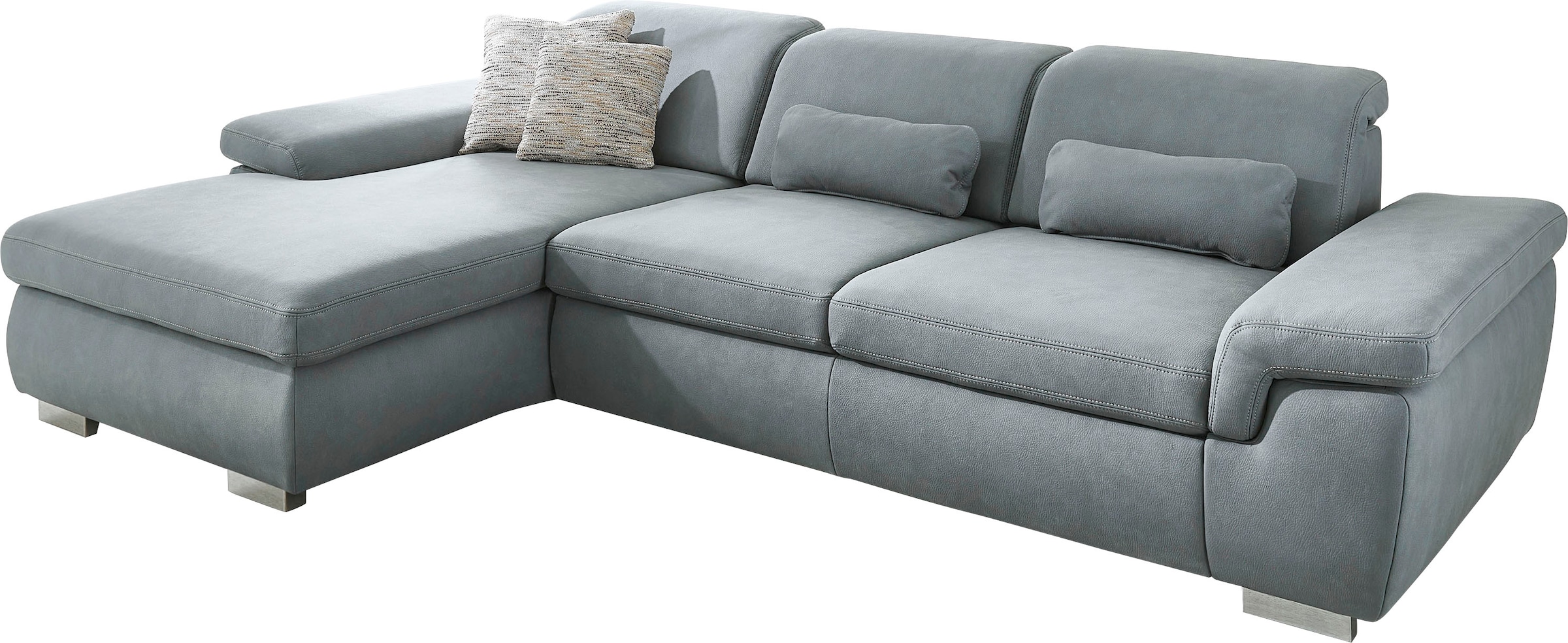 Die PlanBar Ecksofa "MP-IN17041 L-Form", Sitztiefenverstellung, optional mi günstig online kaufen