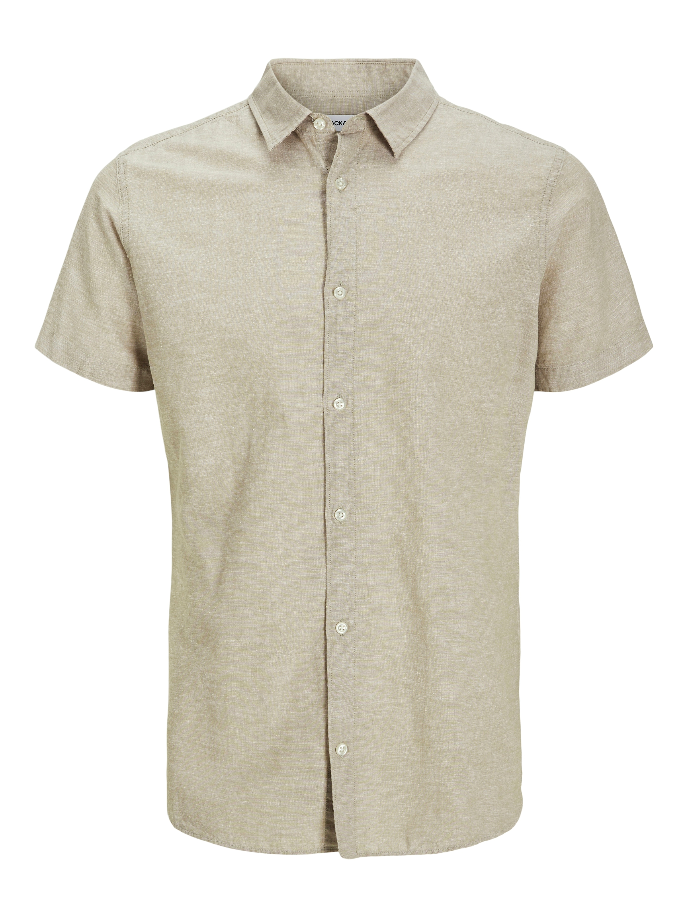 Jack & Jones PlusSize Kurzarmhemd »JJEBREEZE SHIRT SS SN PLS«, mit Hemdkragen