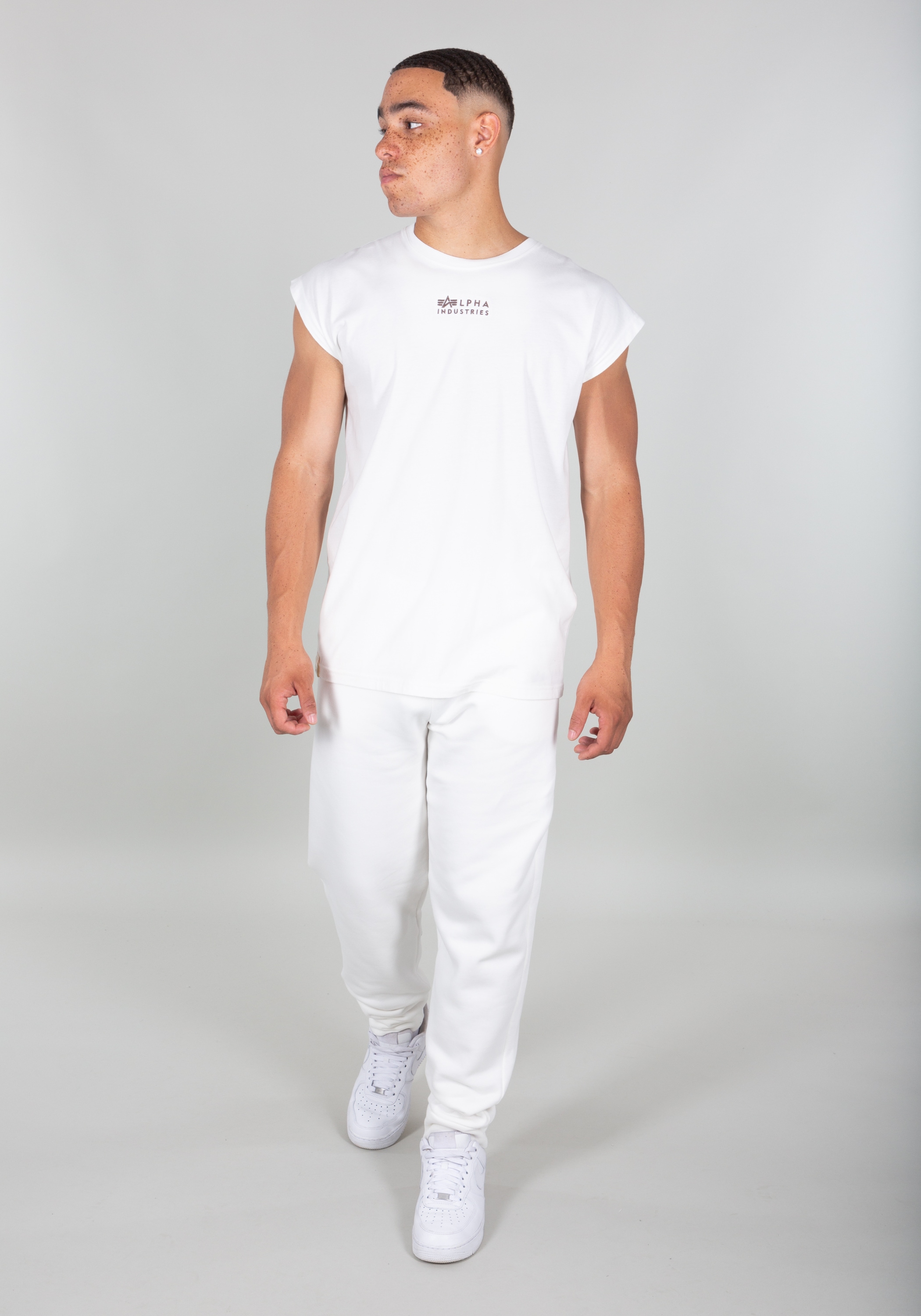 Alpha Industries T-Shirt »Alpha Industries Men - T-Shirts Organics EMB Sleeveless T«