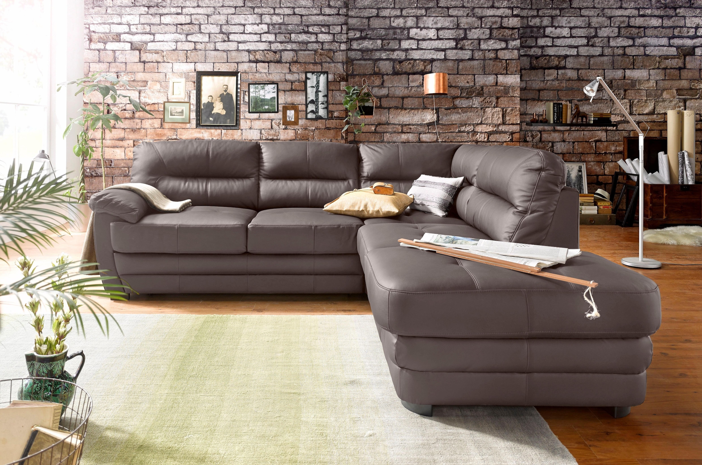 COTTA Polstergarnitur »Royale L-Form«, (Set), Set bestehend aus: Ecksofa & günstig online kaufen