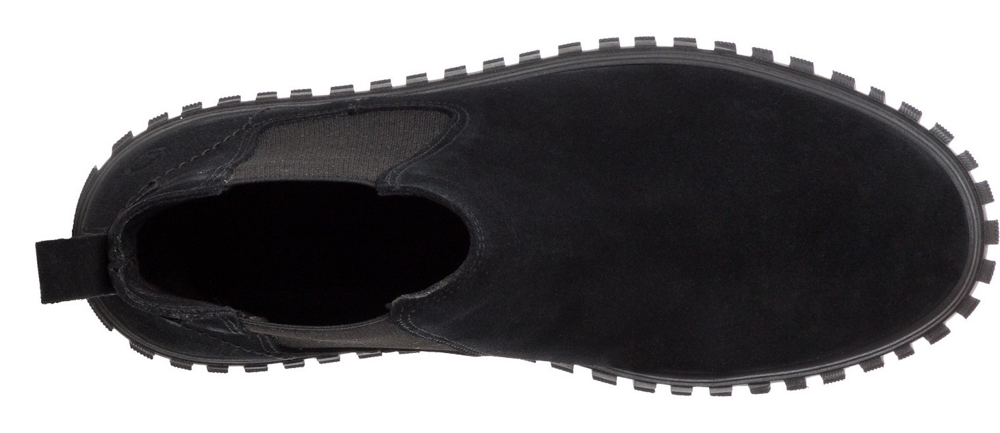 Tamaris Chelseaboots, Plateau, Stiefelette, Boots mit beidseitigem Stretcheinsatz