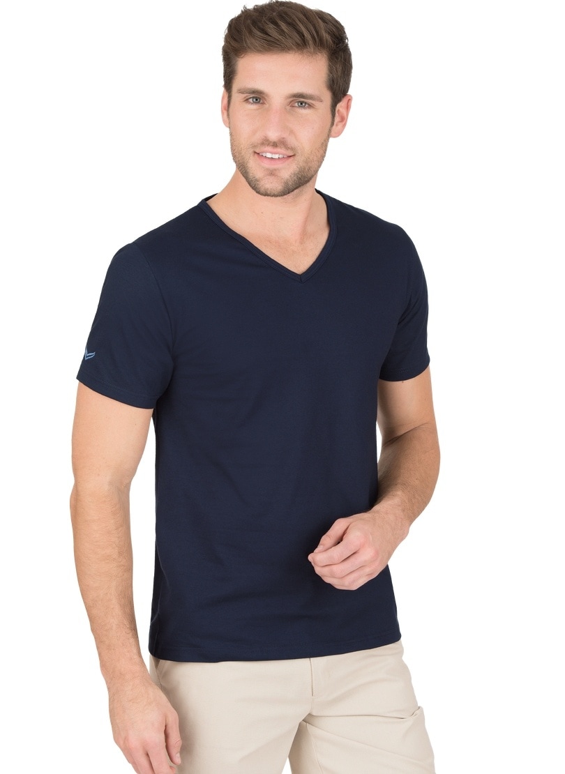 Trigema T-Shirt »TRIGEMA V-Shirt (kbA)« 100% Bio-Baumwolle aus bestellen