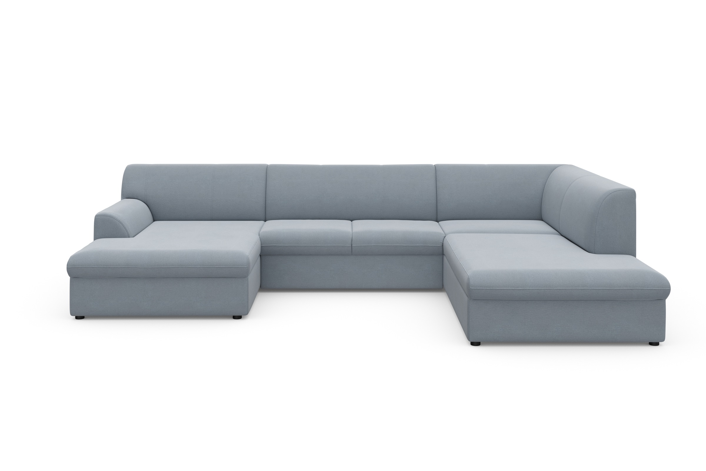 DOMO collection Wohnlandschaft "Topper, elegant und zeitlos, komfortabel, U günstig online kaufen