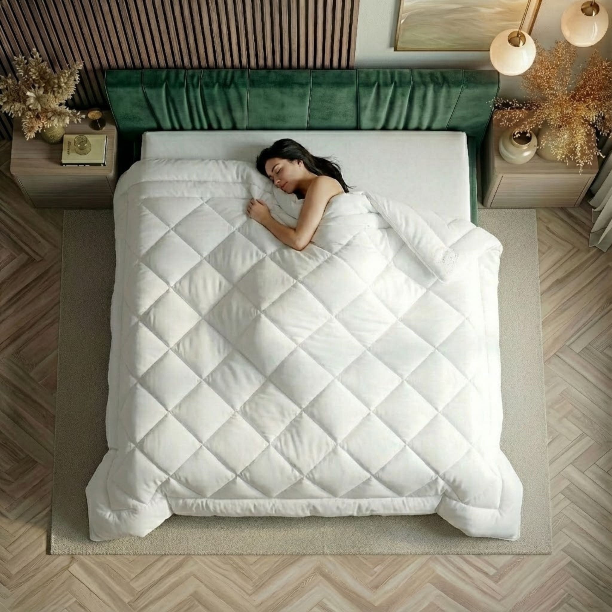 OTTO home »Baca, Bettdecke 135x200 cm, 155x220 cm und weitere Größen« leicht Füllung aushochwertiger6D-Hohlfaser Bezug Polyester 1 Stk. tlg. Bettdecken, Sommer, Winter, 4-Jahreszeiten, Decke