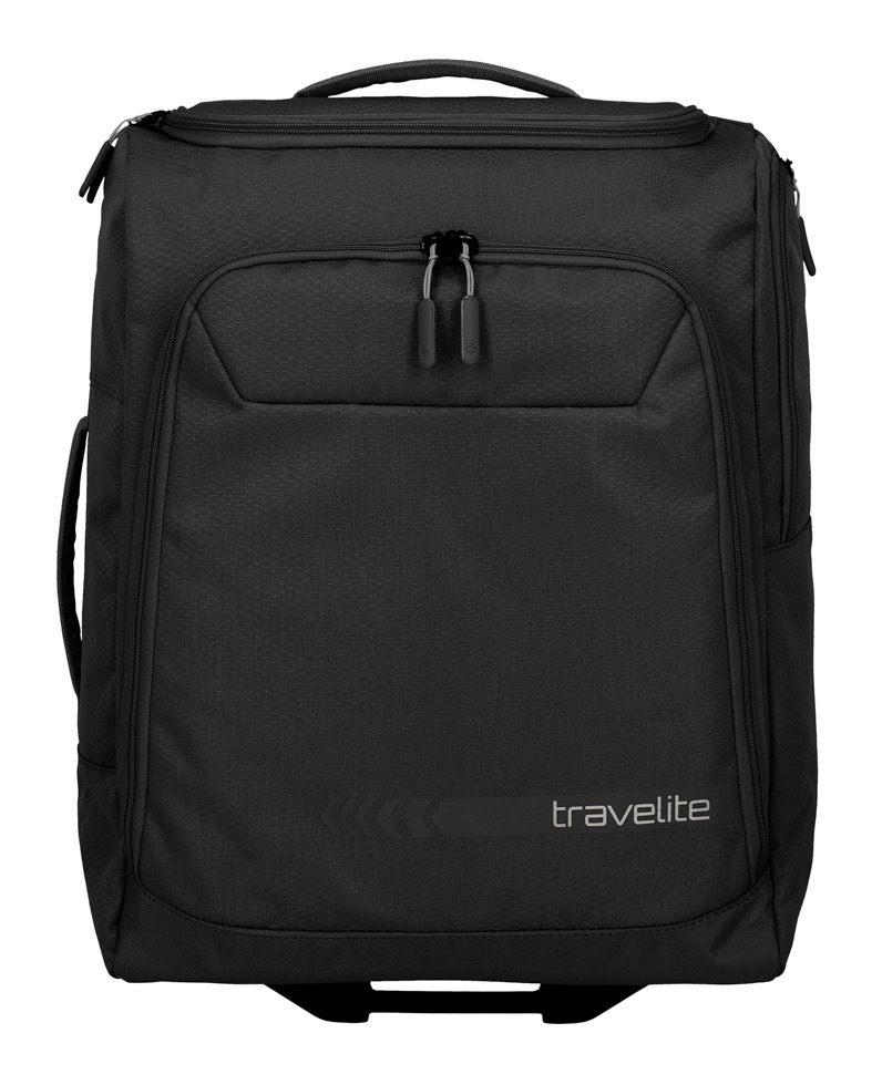 travelite Weichgepäck-Trolley »KICK OFF, verschiedene Größen und Farben«, 2 Rollen, Reisetasche Reisegepäck Reisekoffer Trolley Freizeittasche