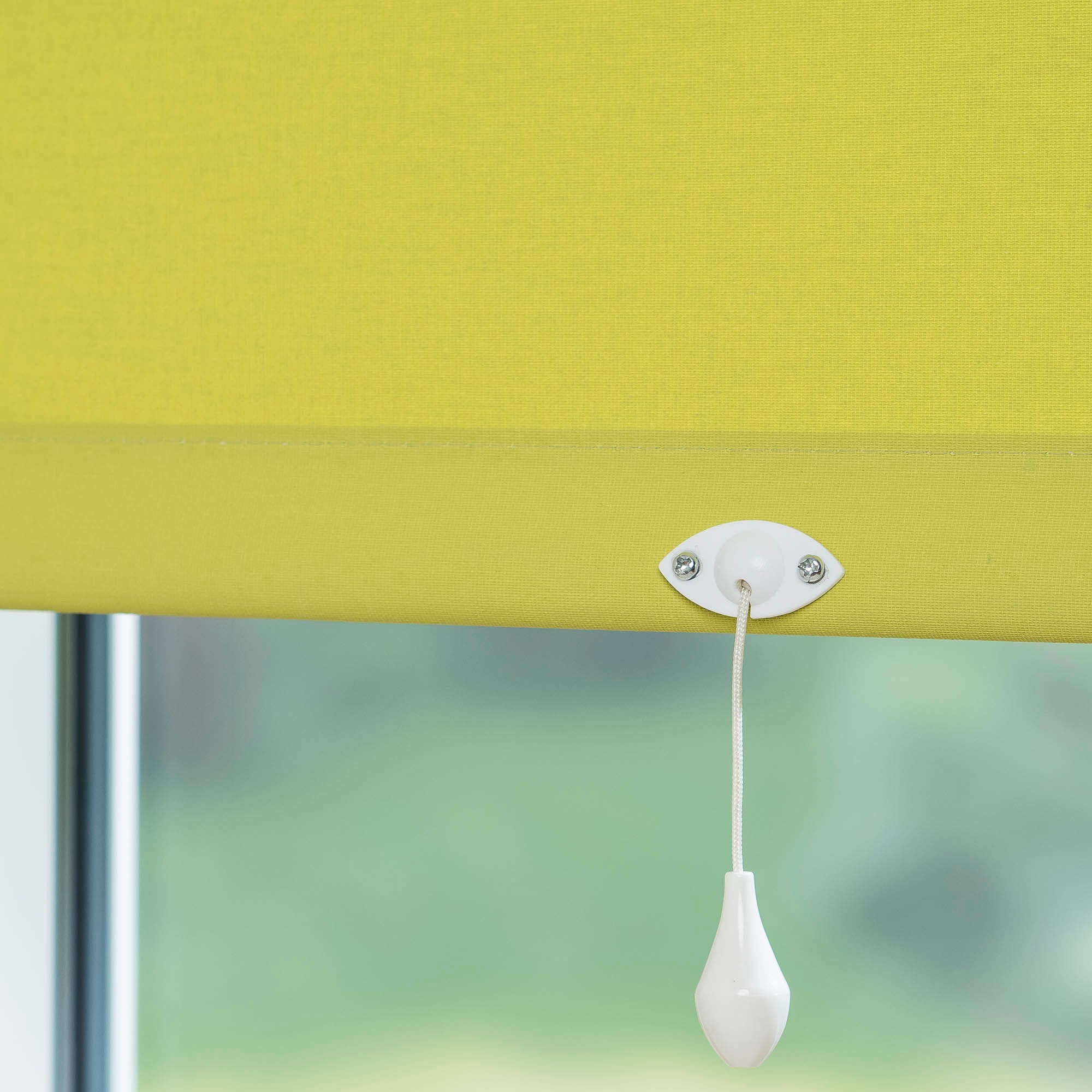 Liedeco Springrollo »Uni«, Lichtschutz, mit Bohren, freihängend, Rollowelle 36 mm, starke Feder