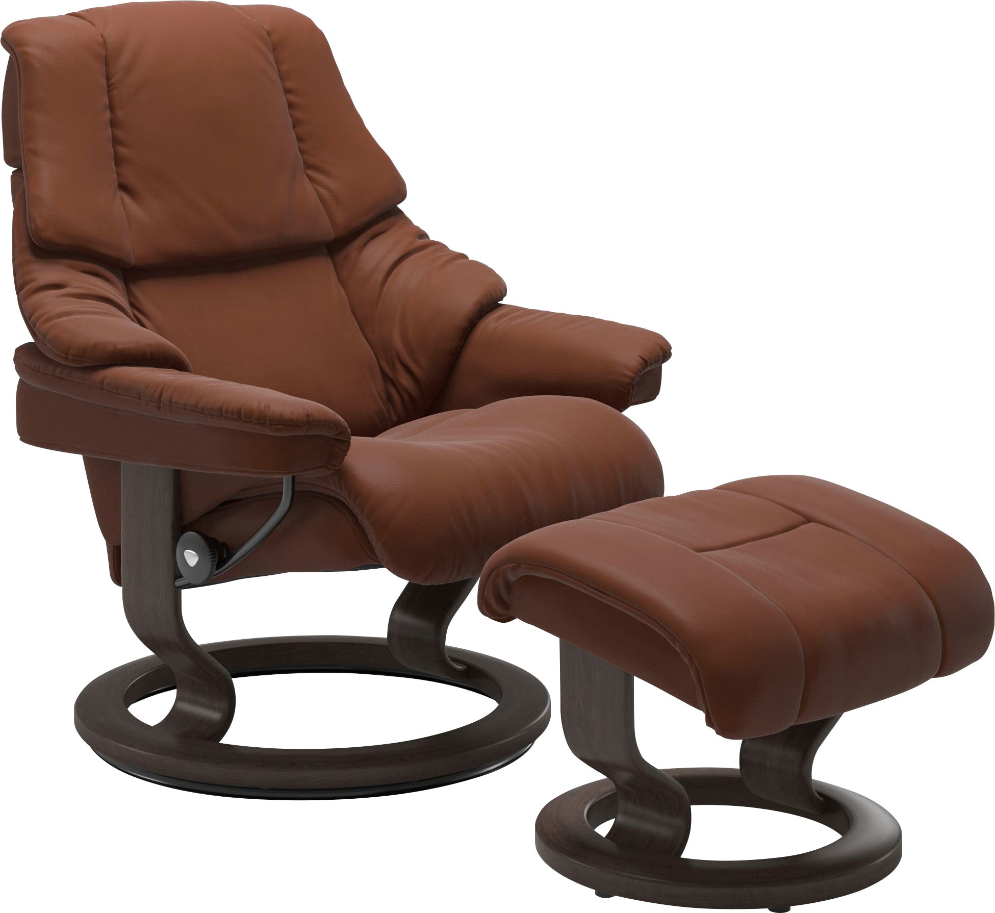 Stressless Fußhocker "Reno", mit Classic Base, Gestell Wenge günstig online kaufen