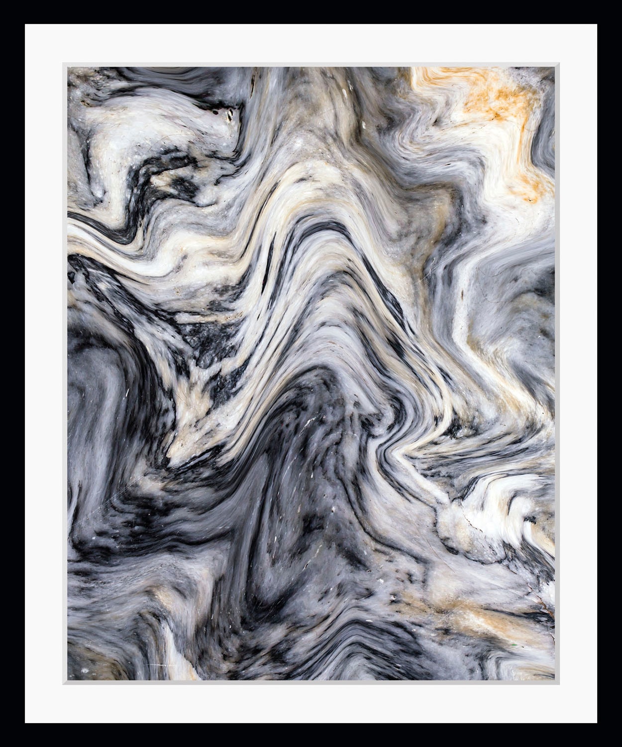 queence Bild »Tobias« Abstrakt | Gemälde | Kunst | Marmor 1 Stk. tlg. HD Premium Poster-Druck inkl. Holzrahmen