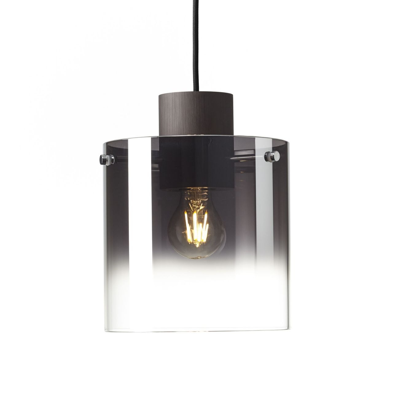 Brilliant Pendelleuchte »Beth« E27 1 Stk. Hängelampe 3flg Kaffee / Rauchgla günstig online kaufen