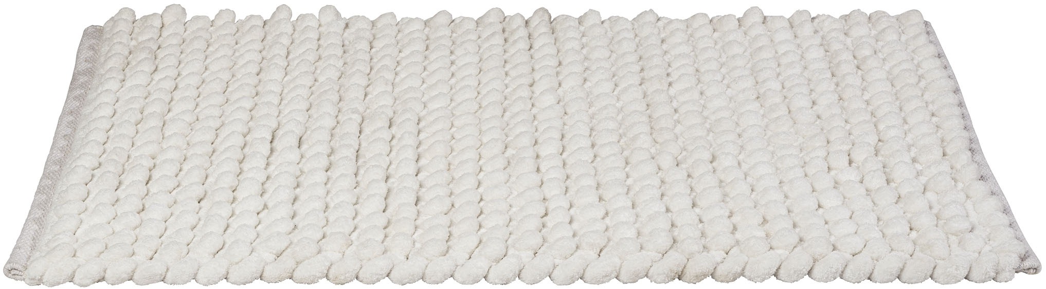 WENKO Badematte »Solivo« Höhe 30 mm rutschhemmend beschichtet mit moderner Struktur, fusselfrei, stark wasserabsorbierend