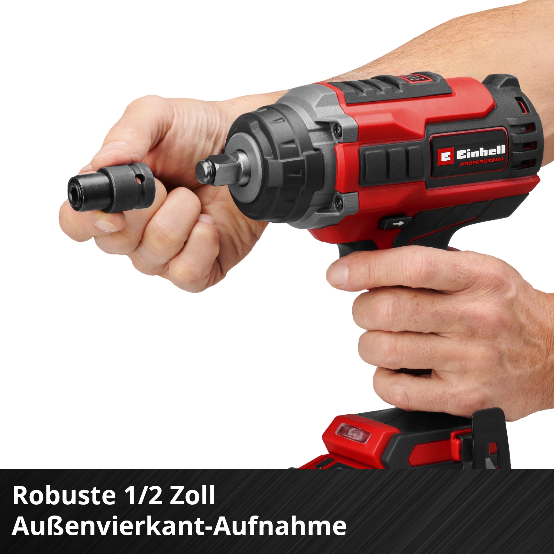 Einhell Akku-Schlagschrauber »IMPAXXO 18/450 (1x2,5 Ah)«, (Set), inkl. Akku und Ladegerät