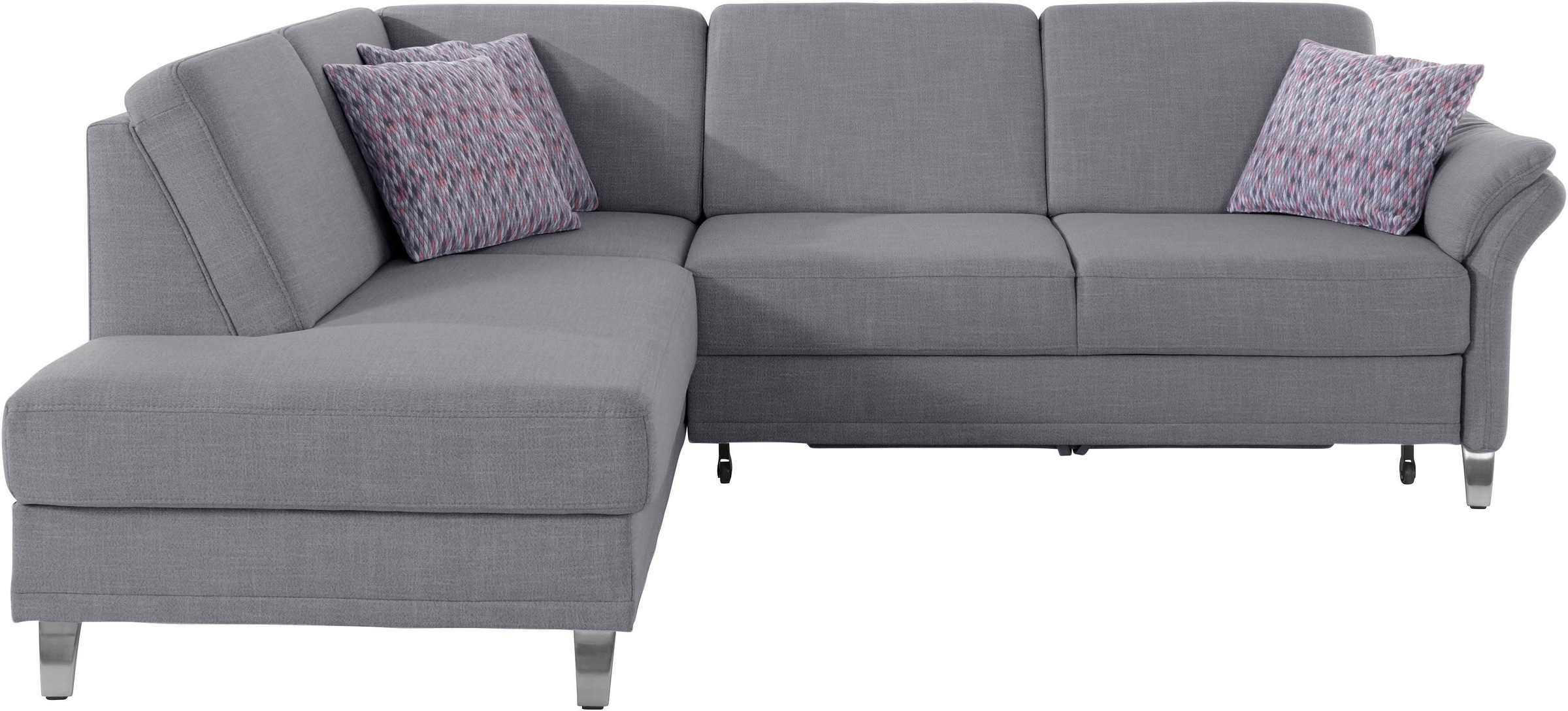 sit&more Ecksofa »Clio L-Form«, wahlweise mit Bettfunktion und Bettkasten, günstig online kaufen