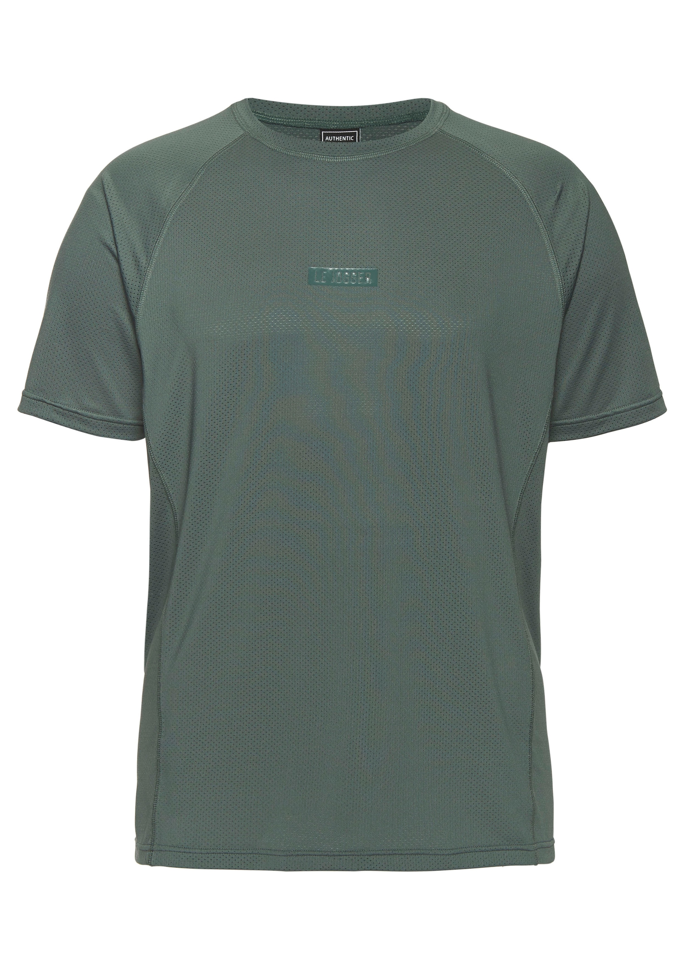 le jogger® T-Shirt, elastisches Shirt mit Logodruck