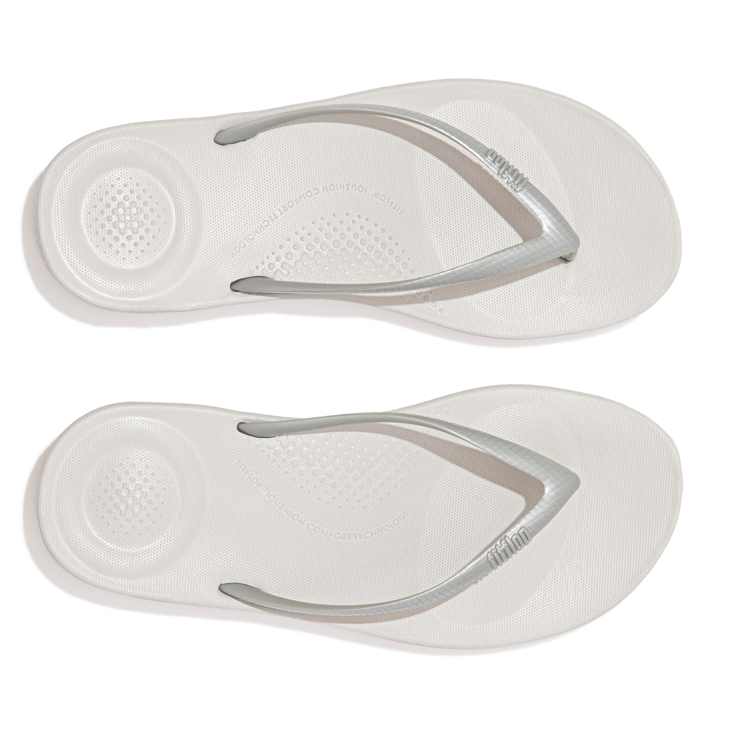 Fitflop Zehentrenner »IQUSHION«, Keilabsatz, Sommerschuh, Schlappen in schmaler Form