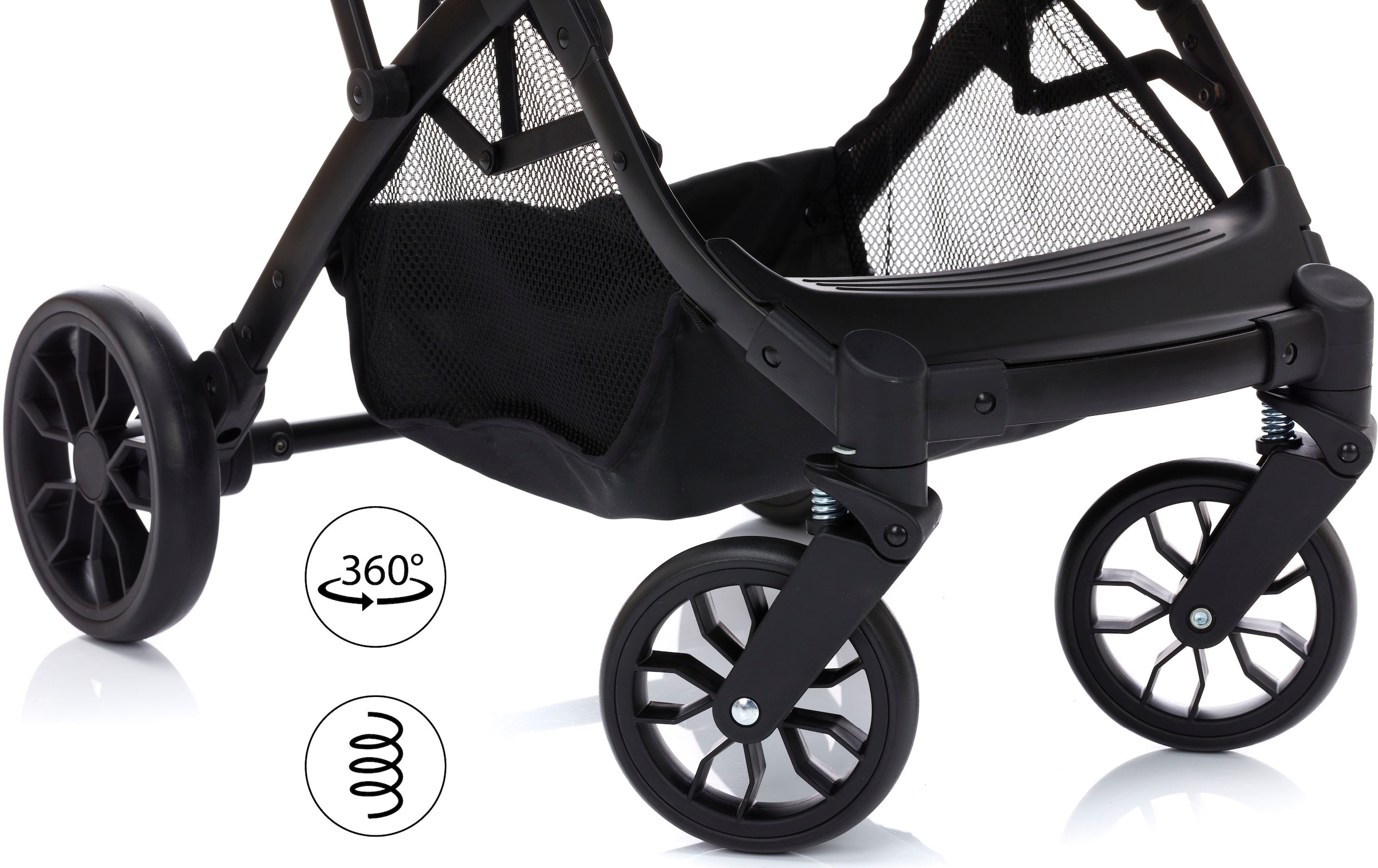 Fillikid Kinder-Buggy »Styler Elite, oliv melange«, 22 kg