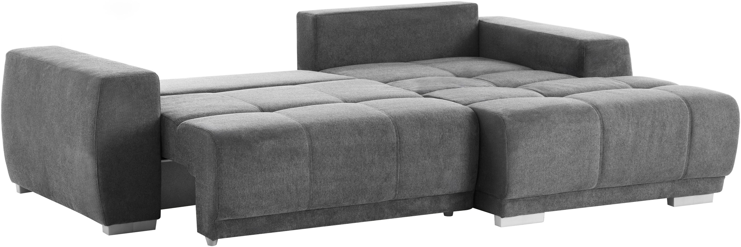 INOSIGN Ecksofa »Bolero L-Form«, wahlweise mit Bettfunktion & Bettkasten