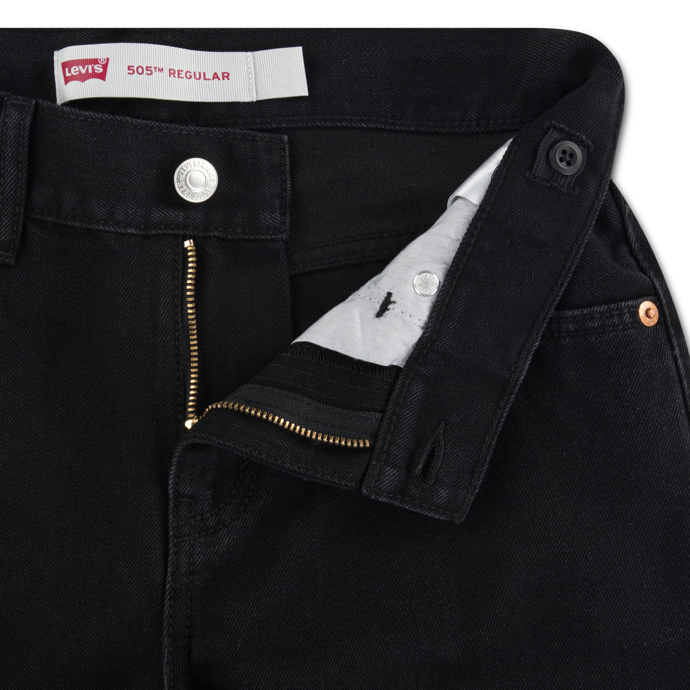 Levi's® Kids Regular-fit-Jeans »LVB 505 REGULAR FIT JEAN« im Five-Pocket Style