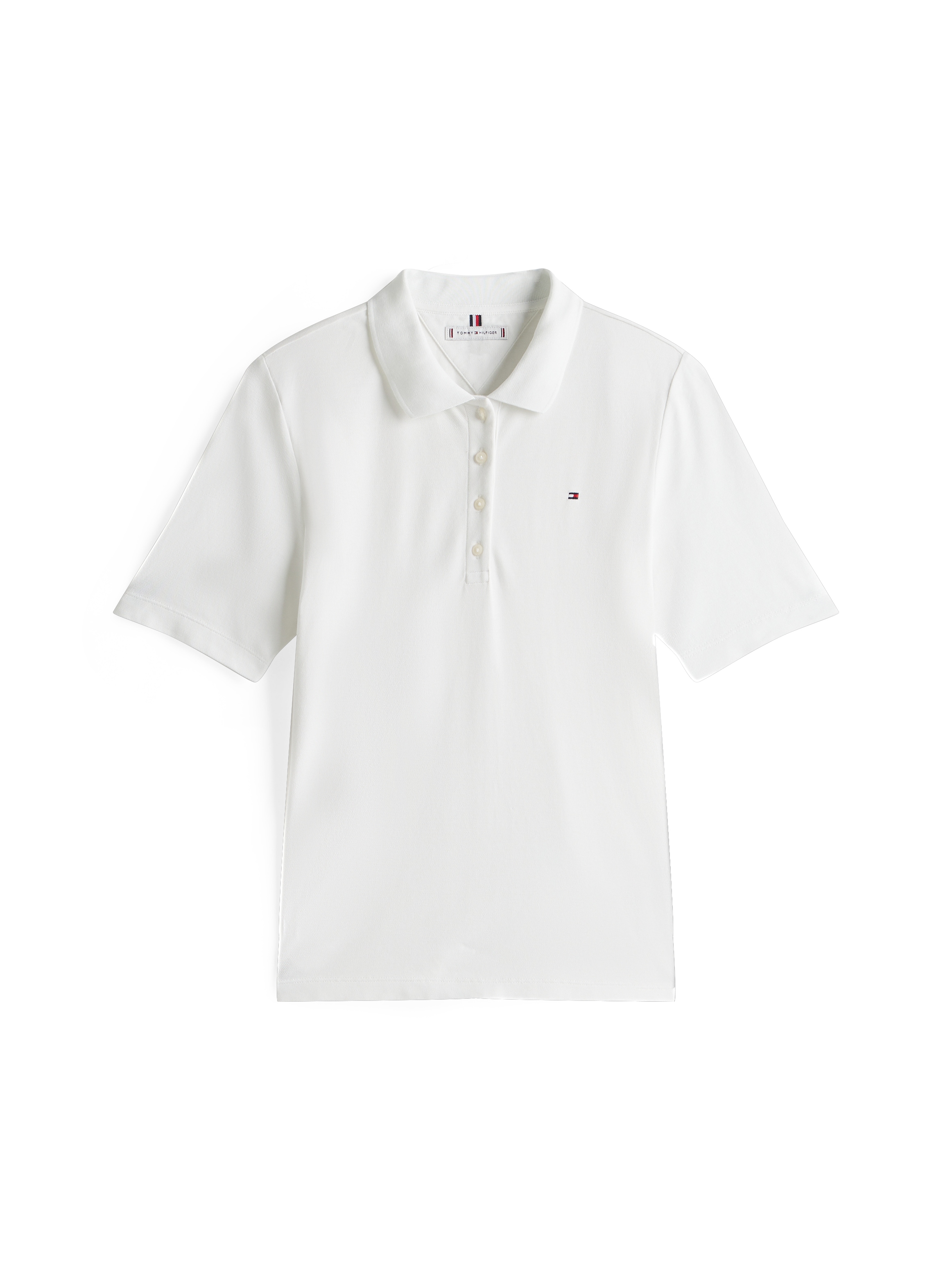 Tommy Hilfiger Poloshirt »1985 REG PIQUE POLO« mit Logo-Stickerei, Seitenschlitze, Regular Fit