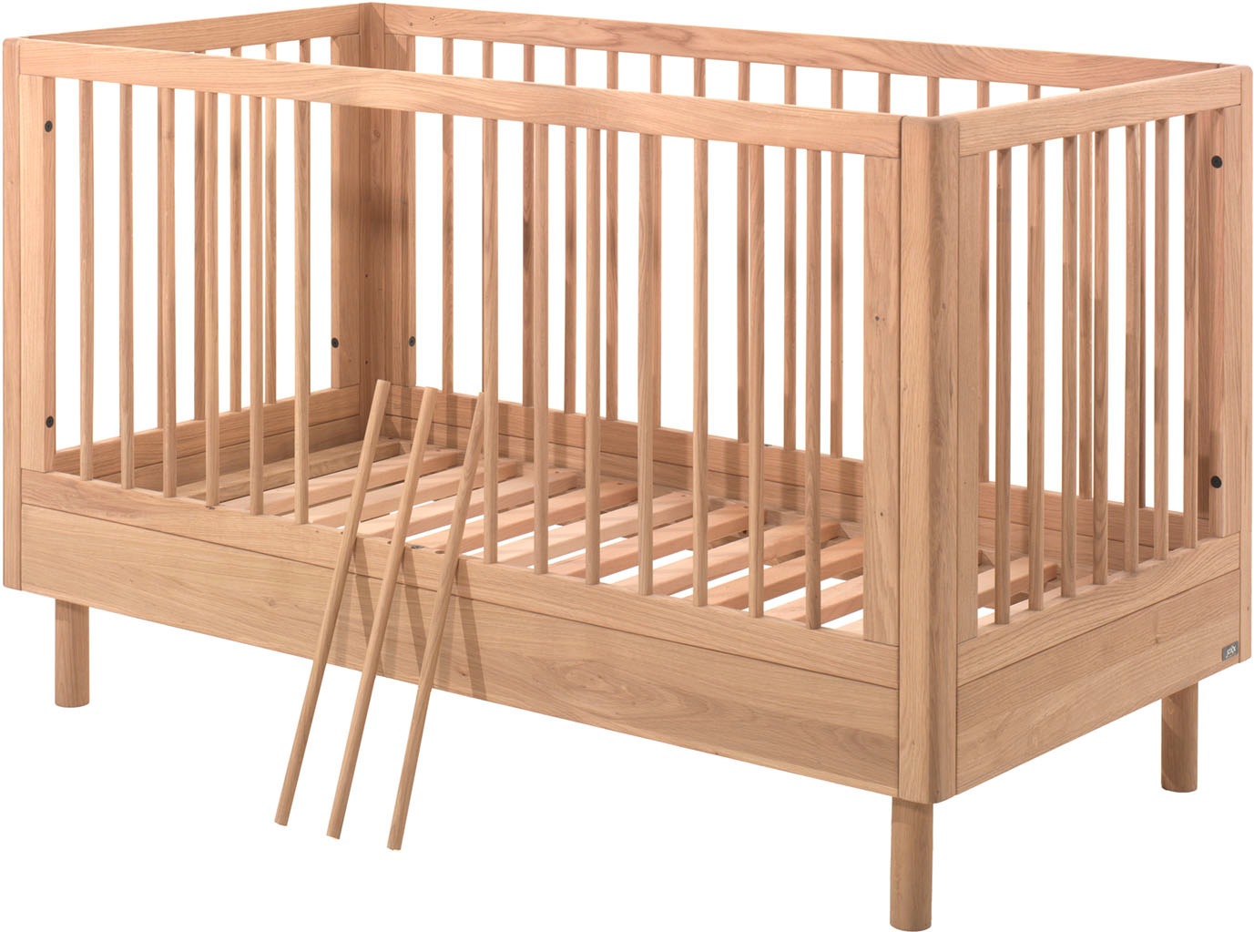 Home affaire Babybett »hochwertig und stabil gebaut, umbaubar, Oberfläche g günstig online kaufen