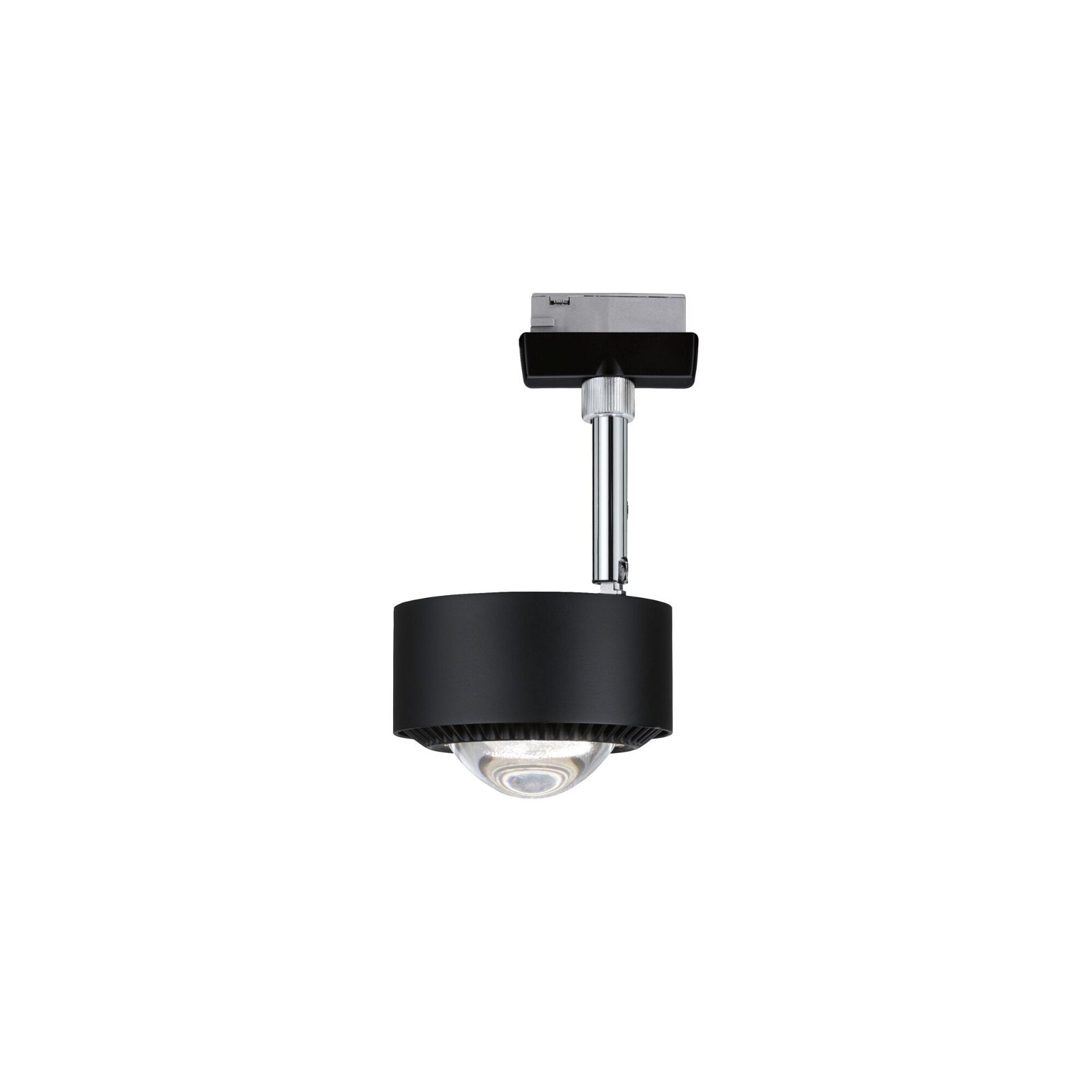 Paulmann Schienensystem-Leuchten »URail Schienenspot Aldan 498lm 8W 2700K 230V Schwarz matt, Chrom«, Einzelspot, dimmbar