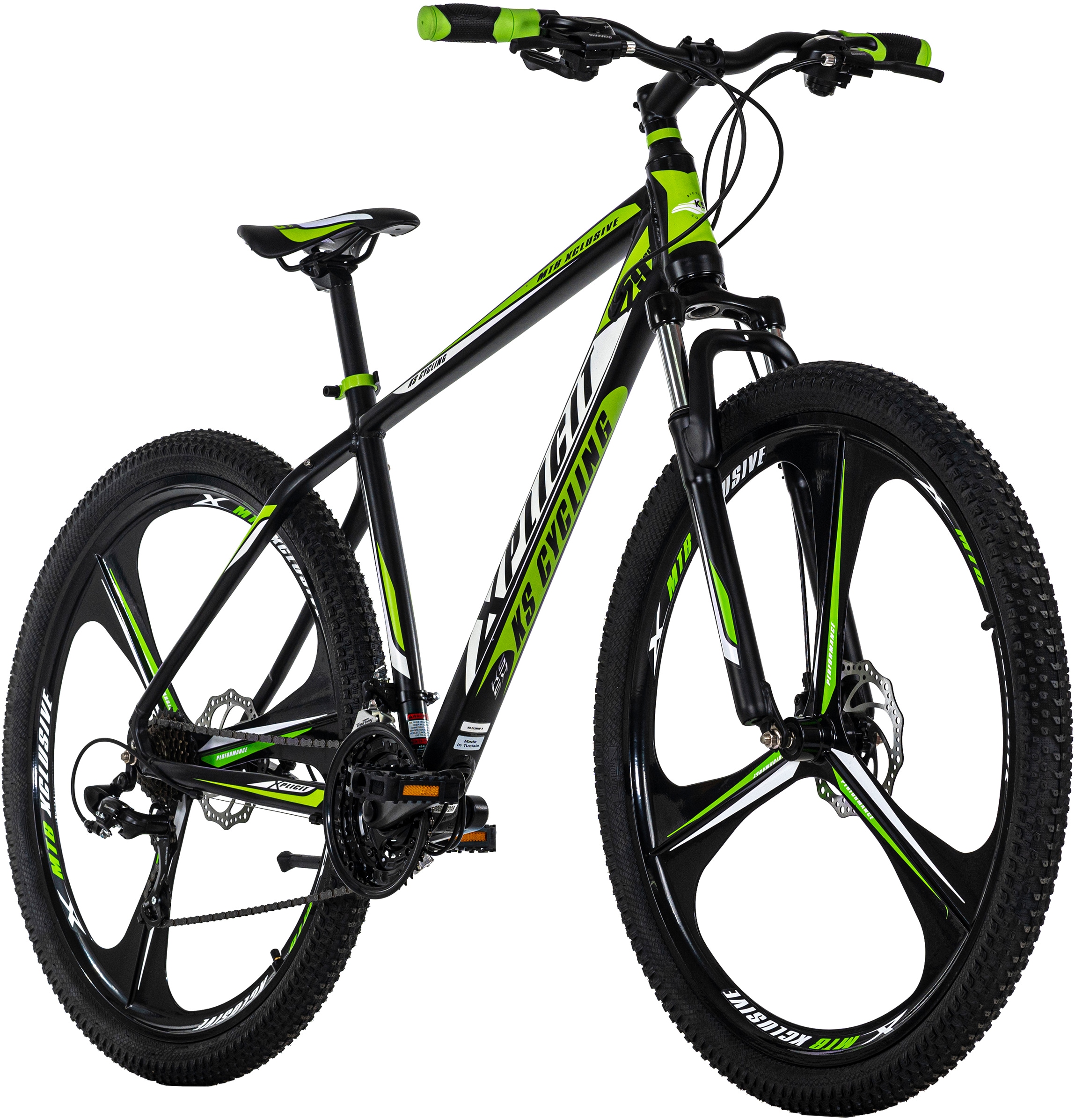 KS Cycling Mountainbike »Xplicit«, 21 Gang, Shimano, Tourney Schaltwerk, Kettenschaltung, für Herren, Kettenschaltung