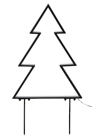 BONETTI LED Baum »Tanne, Weihnachtsdeko«, Warmweiß, aus Kunststoff und Metall kaufen