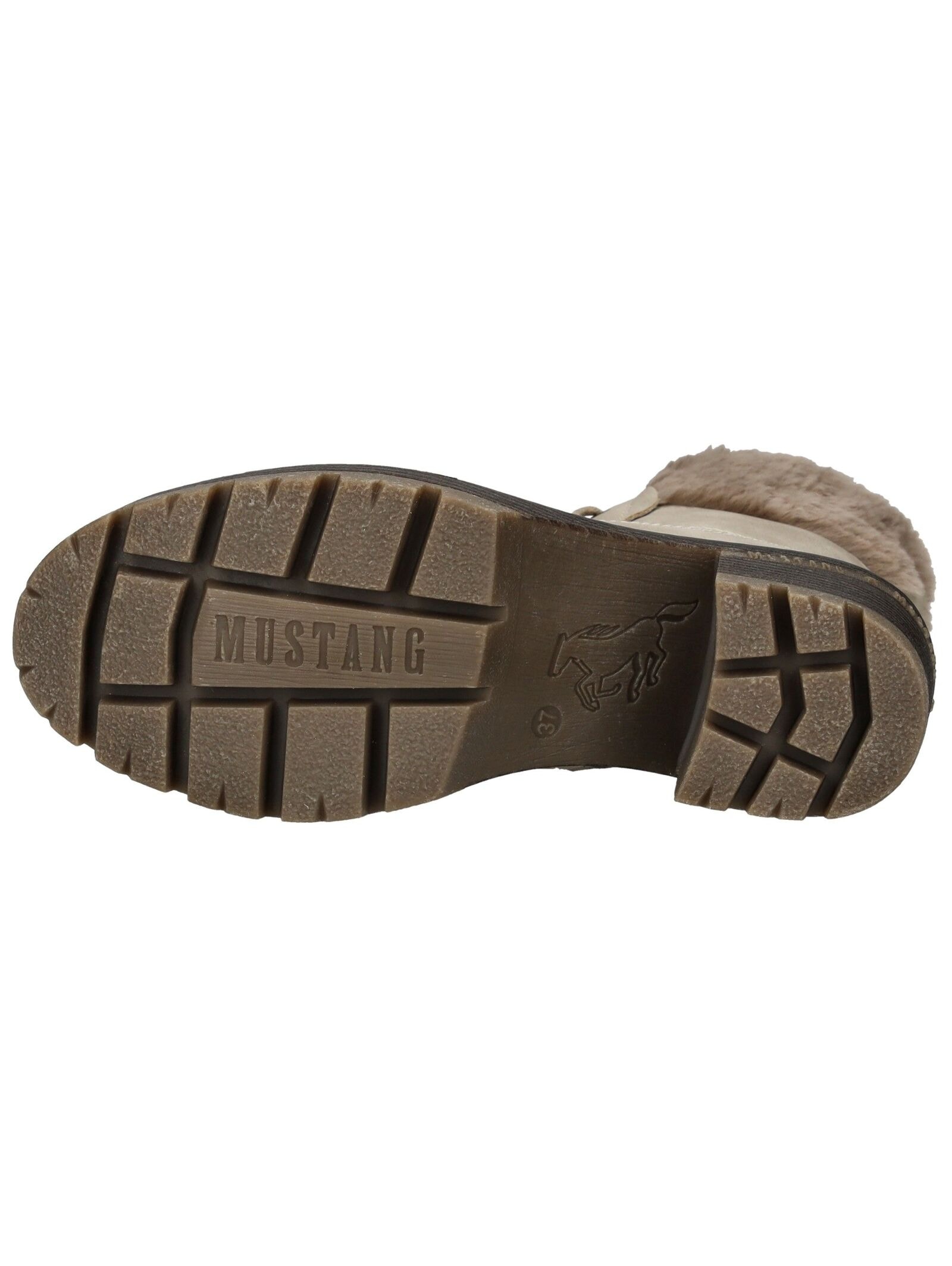 Mustang Shoes High-Heel-Stiefelette »Mustang Shoes Stiefelette Lederimitat/Textil«