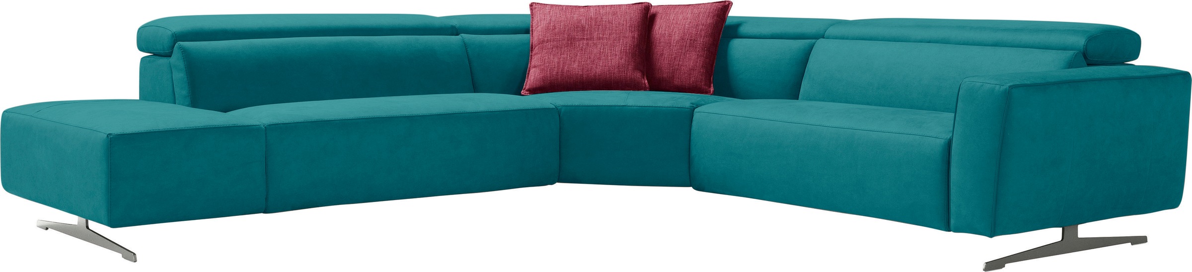 Egoitaliano Ecksofa »Stefanie-e, Designsofa der Extraklasse, bequem mit hoh günstig online kaufen