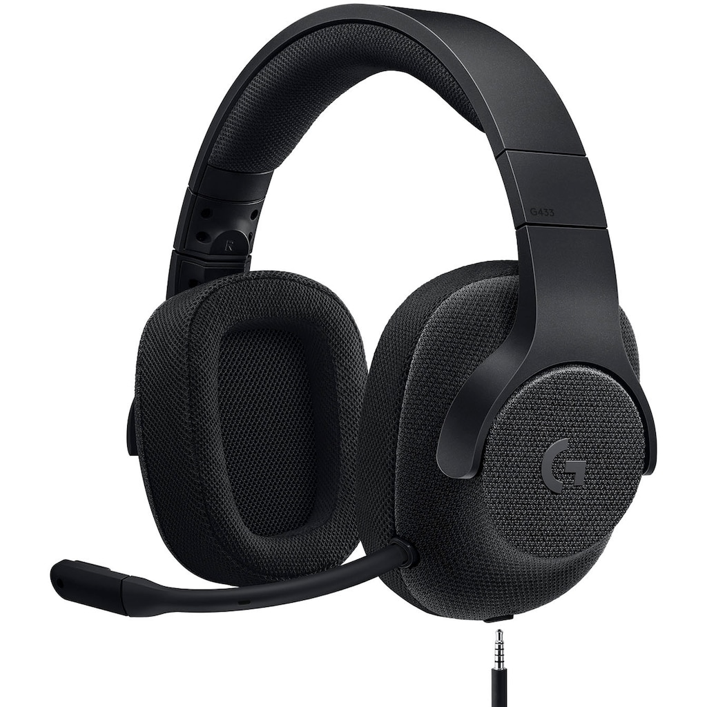 Logitech G Gaming-Headset »G433«, Mikrofon abnehmbar-Rauschunterdrückung