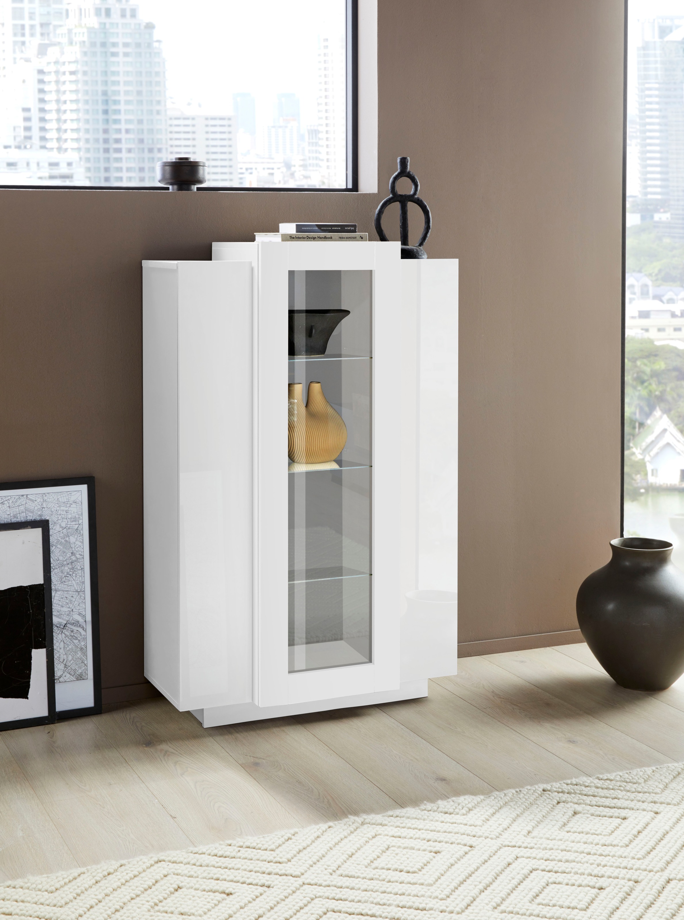 INOSIGN Vitrine »Coro, Vitrine, Glasvitrine, Vitrinenschrank, Stauraumvitri günstig online kaufen