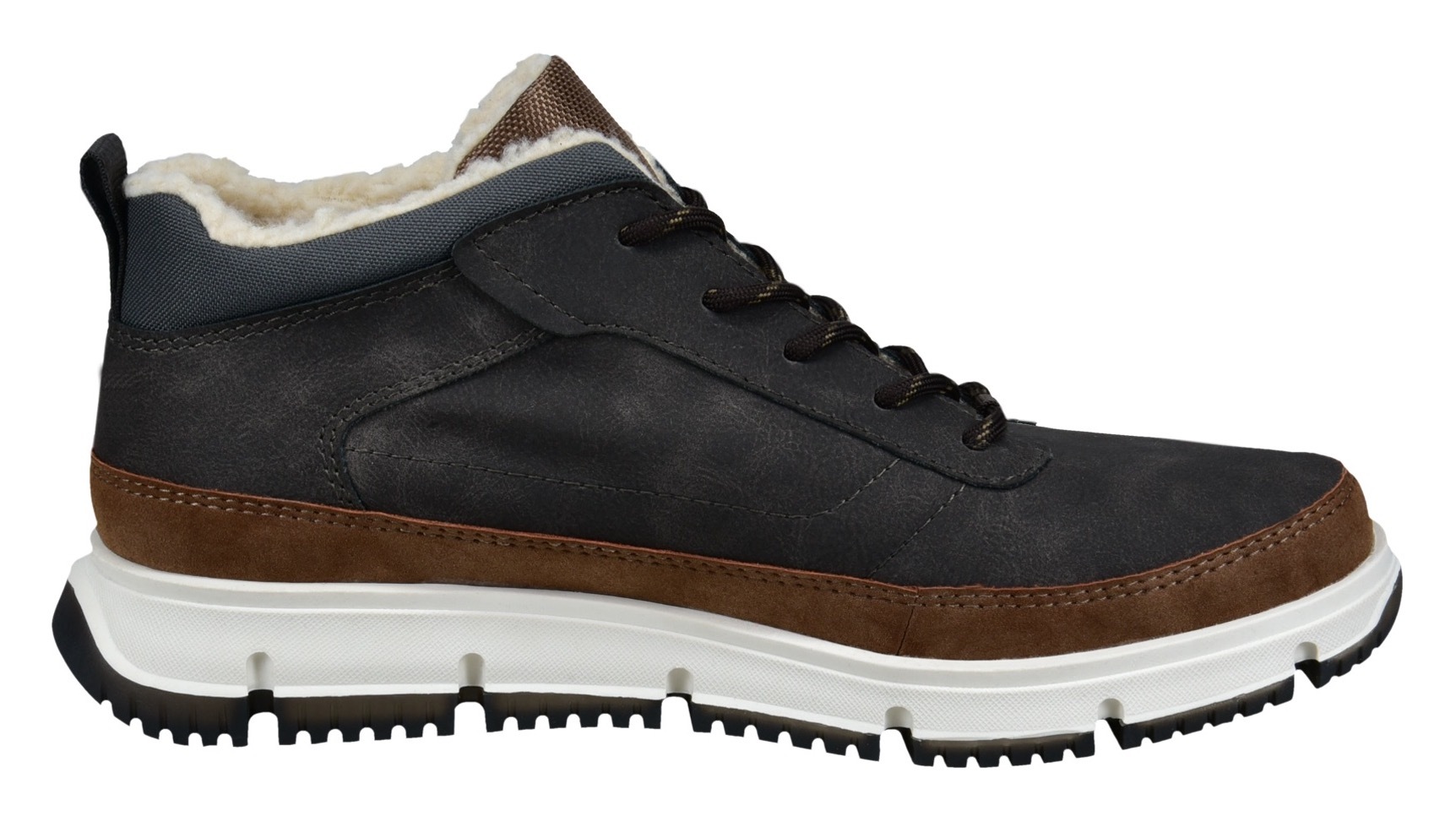 bugatti Sneaker, Sneaker, Schnürboots mit modischer Laufsohle, Warmfutter