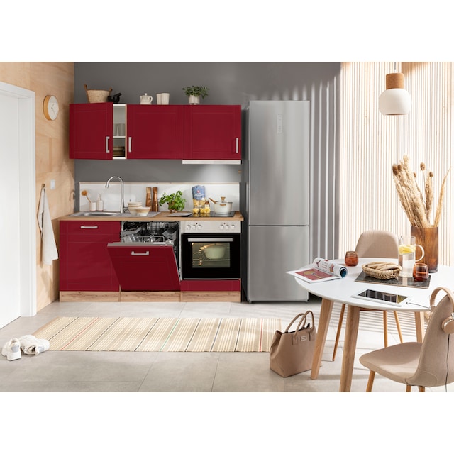 HELD MÖBEL Küchenzeile »Tinnum«, mit E-Geräten, Breite 180 cm auf Raten  kaufen