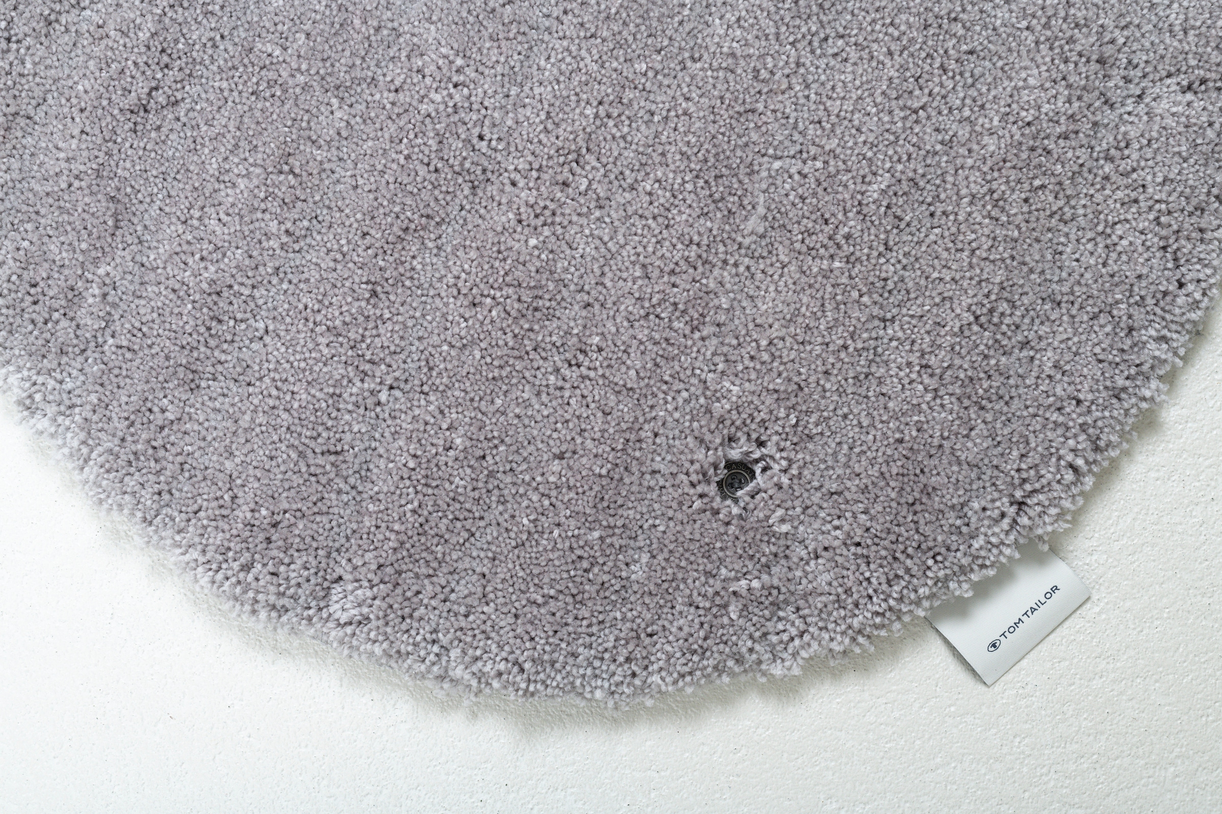 TOM TAILOR HOME Badematte »Cozy Bath UNI«, rutschhemmend beschichtet, fußbodenheizungsgeeignet, Badteppich, Uni Farben, rechteckig, rund und oval erhältlich