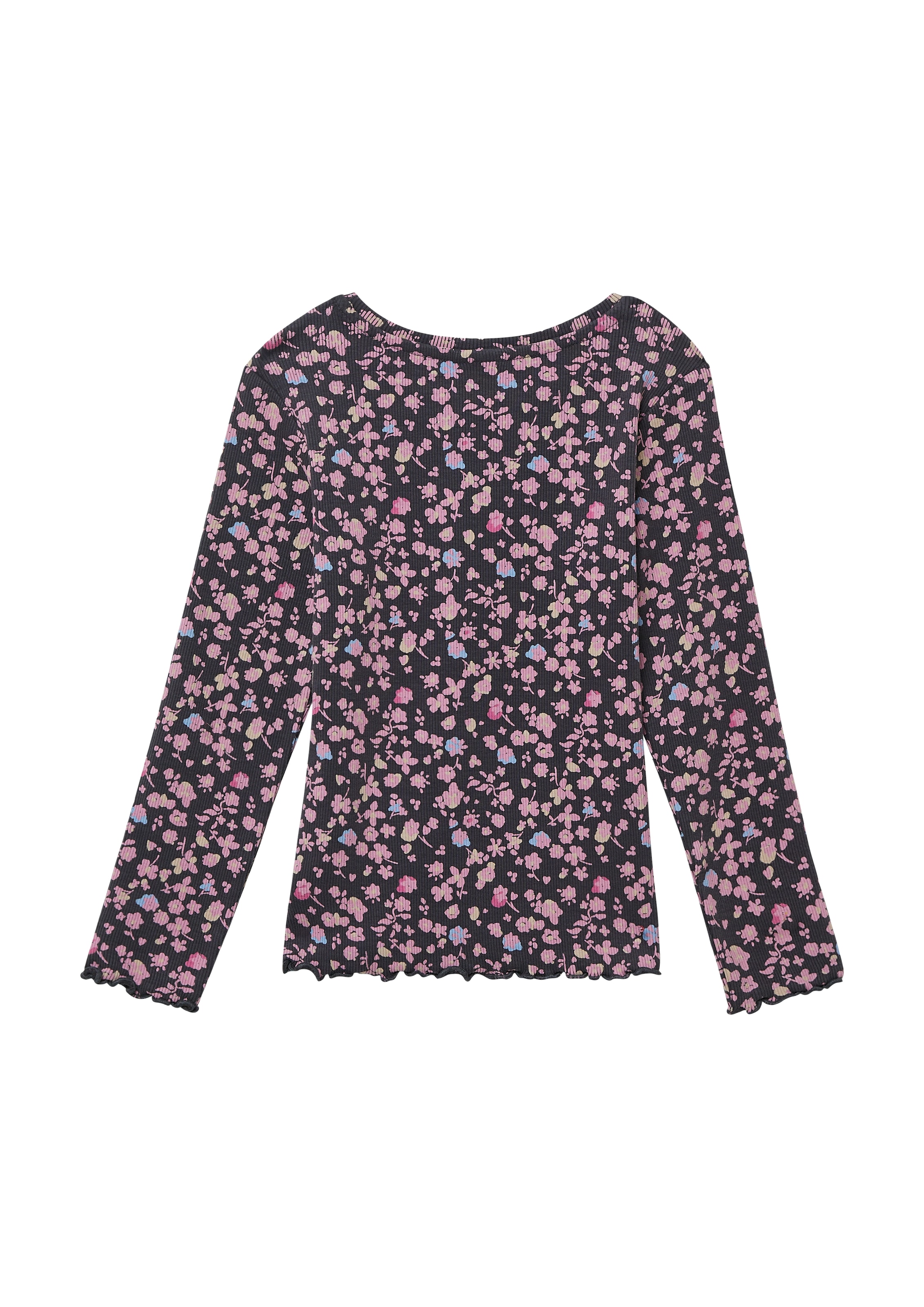 s.Oliver Junior Langarmshirt, mit All-Over Print