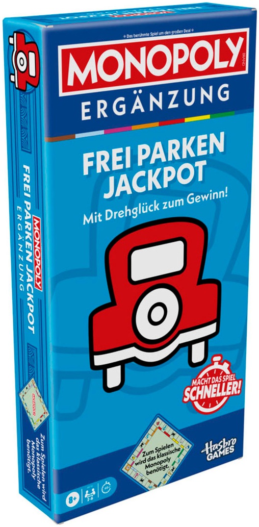 Hasbro Spiel »Monopoly Ergänzung: Frei Parken Jackpot«