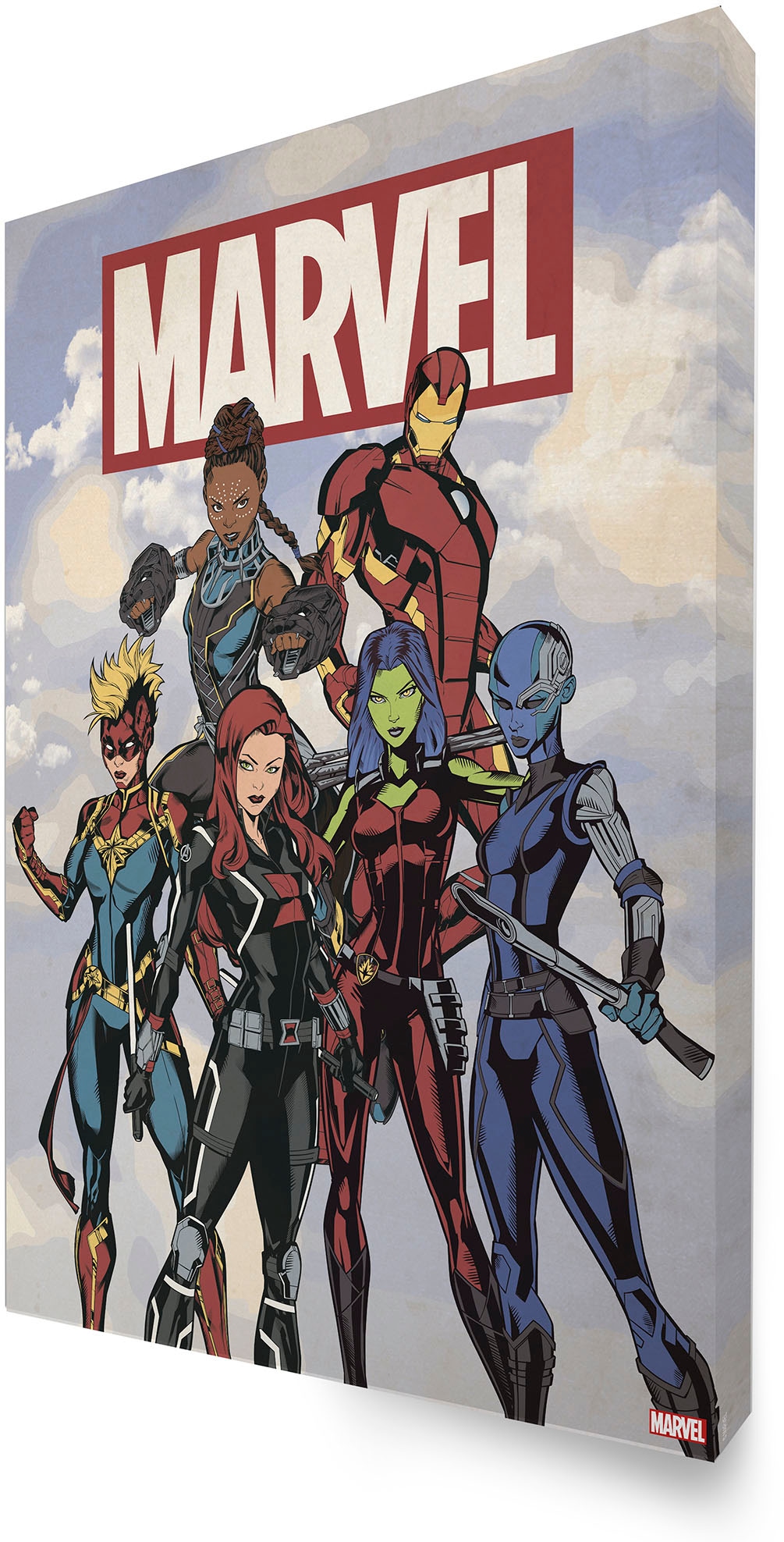 MARVEL Leinwandbild »Marvel Avengers group«, (1 St.)