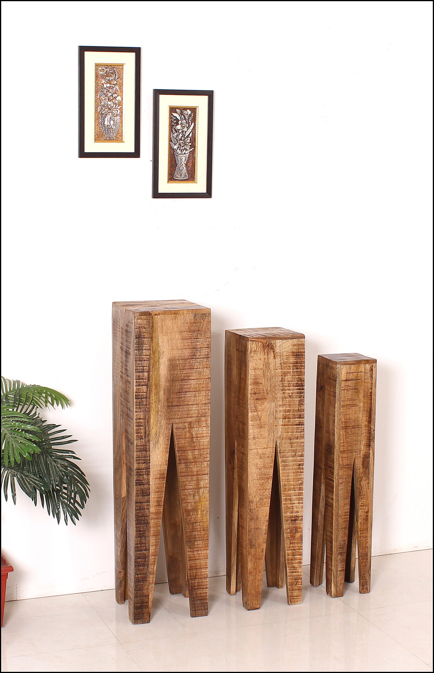 Home affaire Blumenhocker Set, 3 Stk. tlg. günstig online kaufen