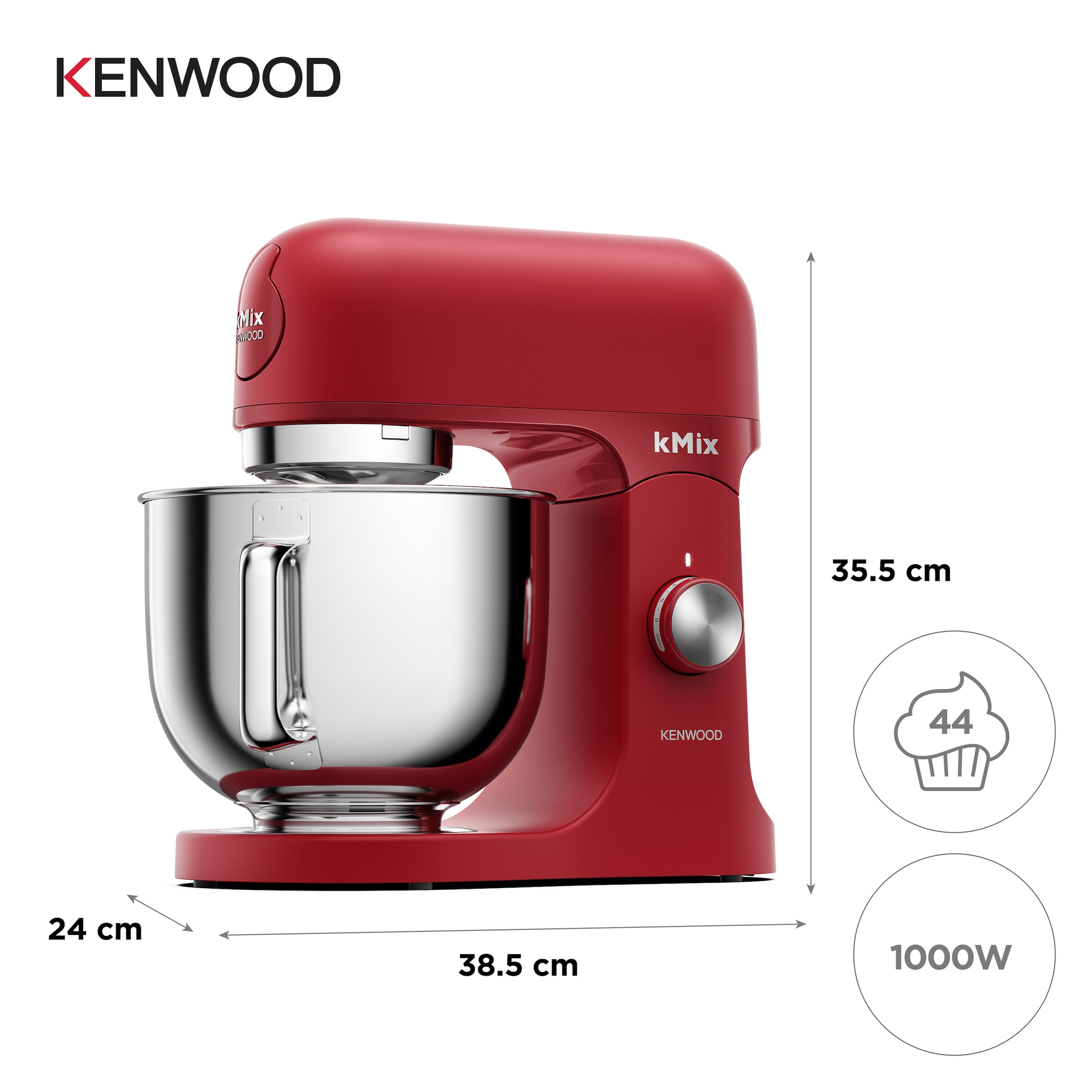 KENWOOD Küchenmaschine »KMIX KMX751ABK«