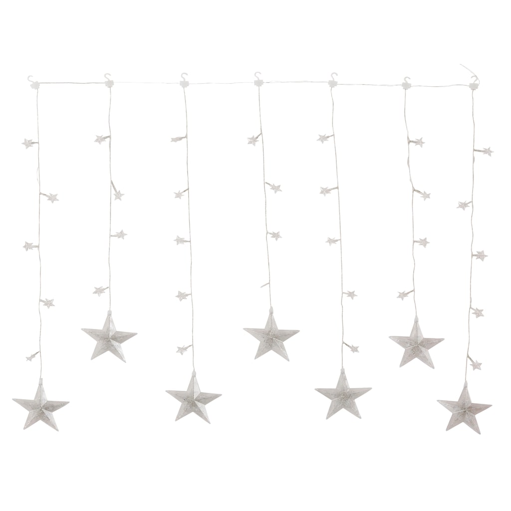BONETTI LED-Lichtervorhang »Sterne, Weihnachtsdeko aussen«
