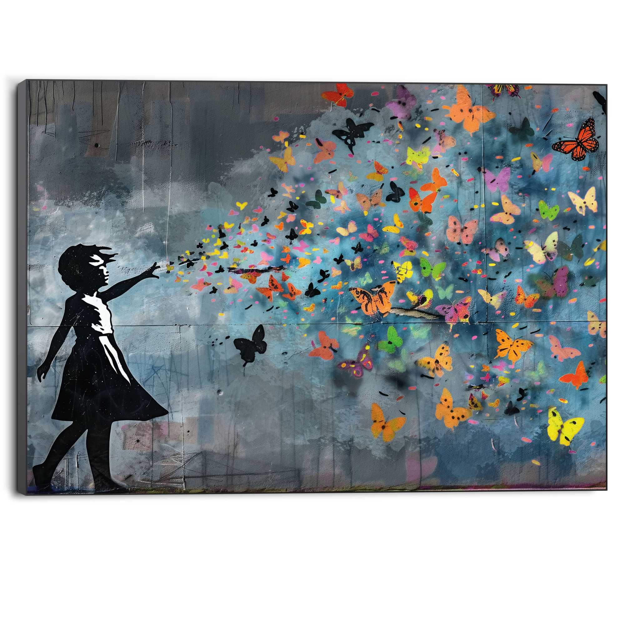 Reinders! Wandbild »Streetart-Schmetterlinge« günstig online kaufen