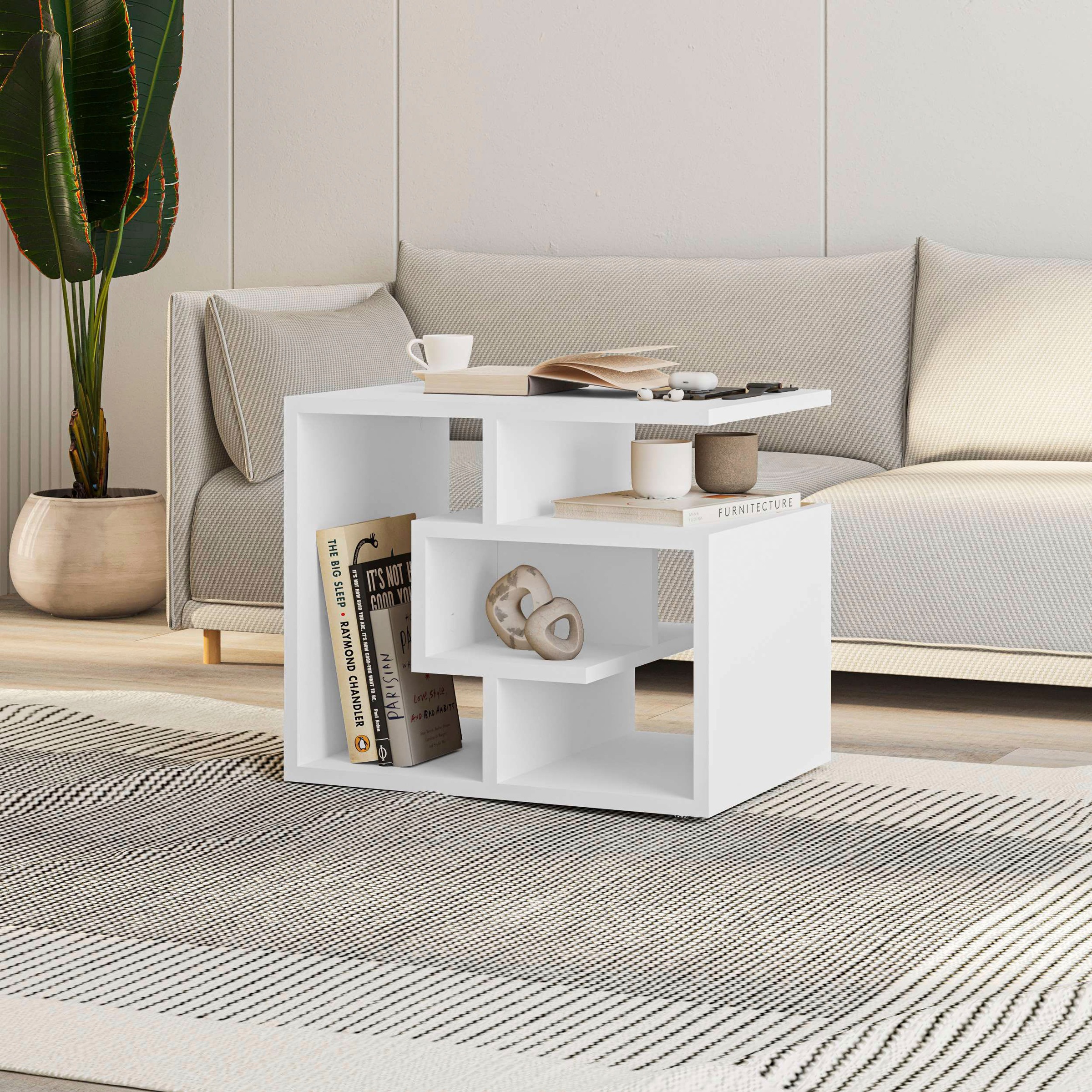 Decortie Beistelltisch »LABIRENT COUCHTISCH«, (Packung, 1 St.), Leichte Mon günstig online kaufen