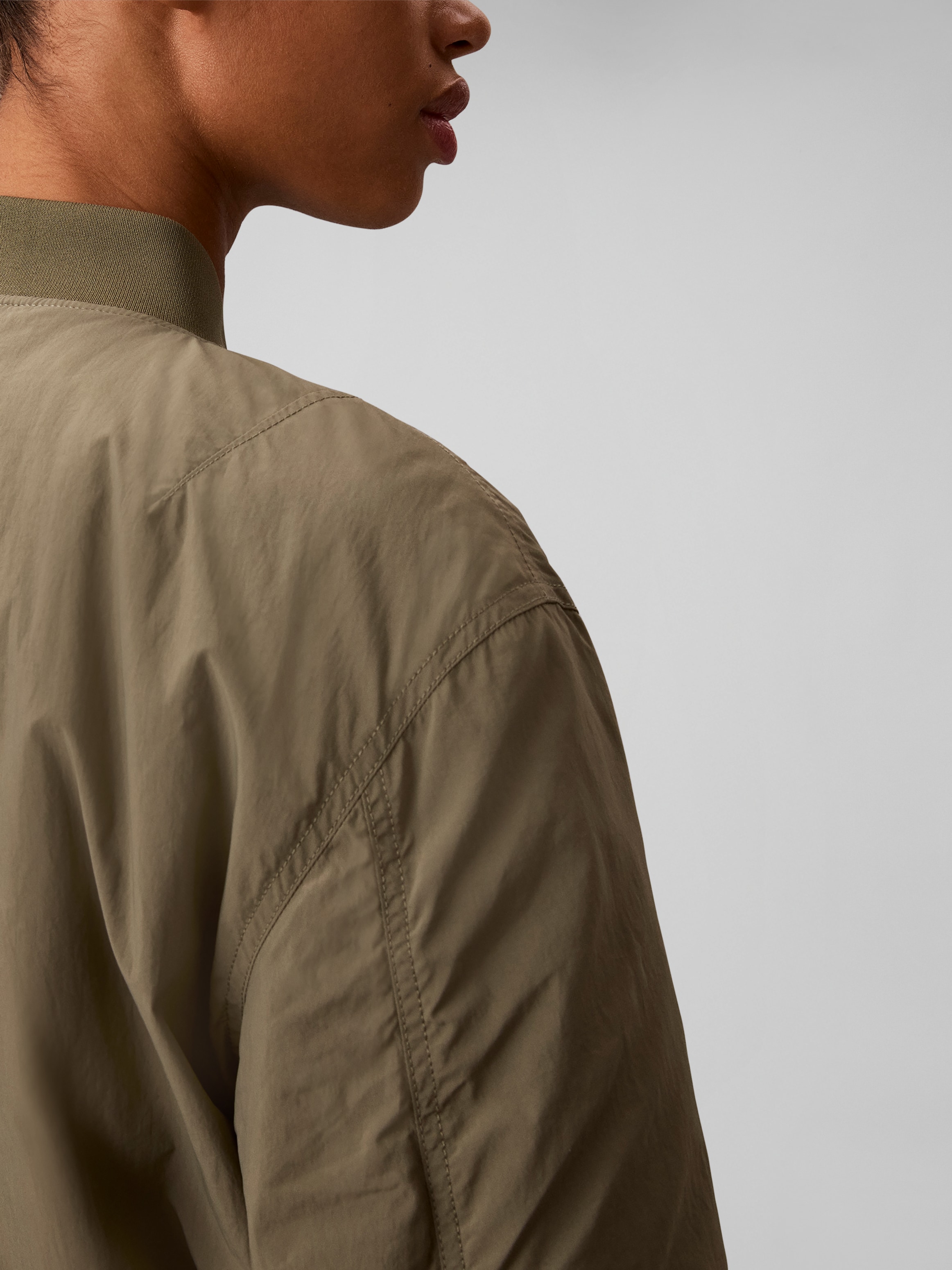 Calvin Klein Jeans Bomberjacke ohne Kapuze Regular fit mit Stehkragen