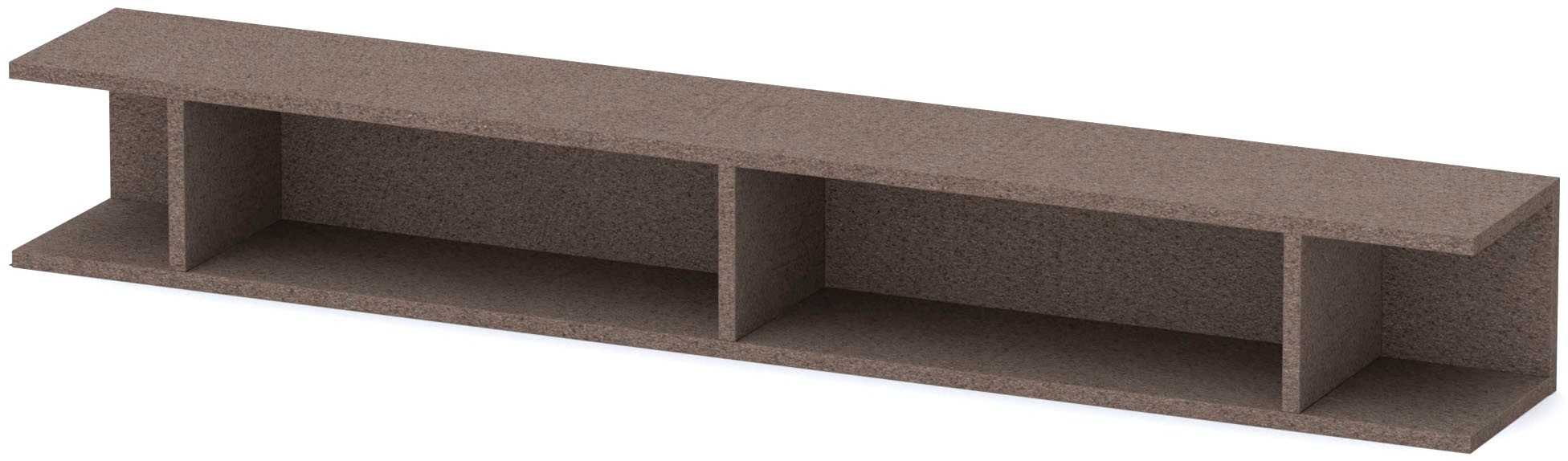 INOSIGN Wandregal »Infinity«, Breite 138 cm, senkrecht oder waagerecht zu h günstig online kaufen