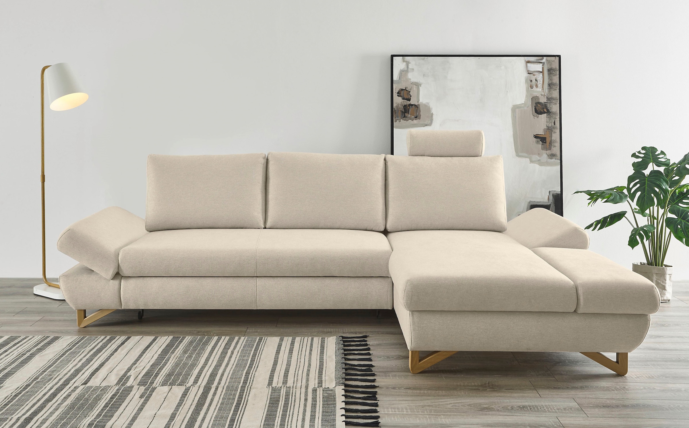 INOSIGN Schlafsofa "City/Giron", komfortable Bettfunktion (Liegefläche 245 günstig online kaufen