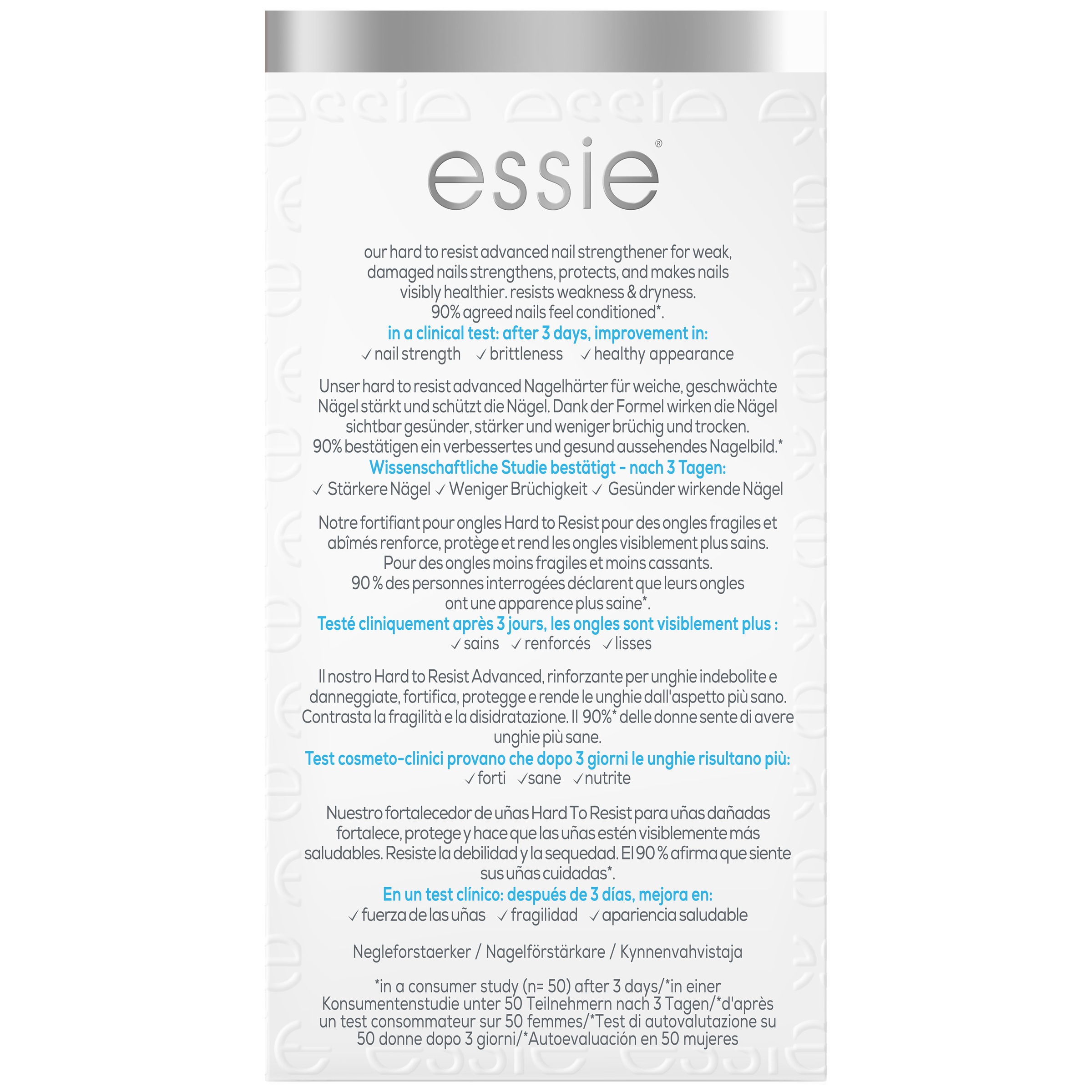 essie Nagelhärter »Essie Hard to resist advanced Nagelhärter« mit stärkender Formel