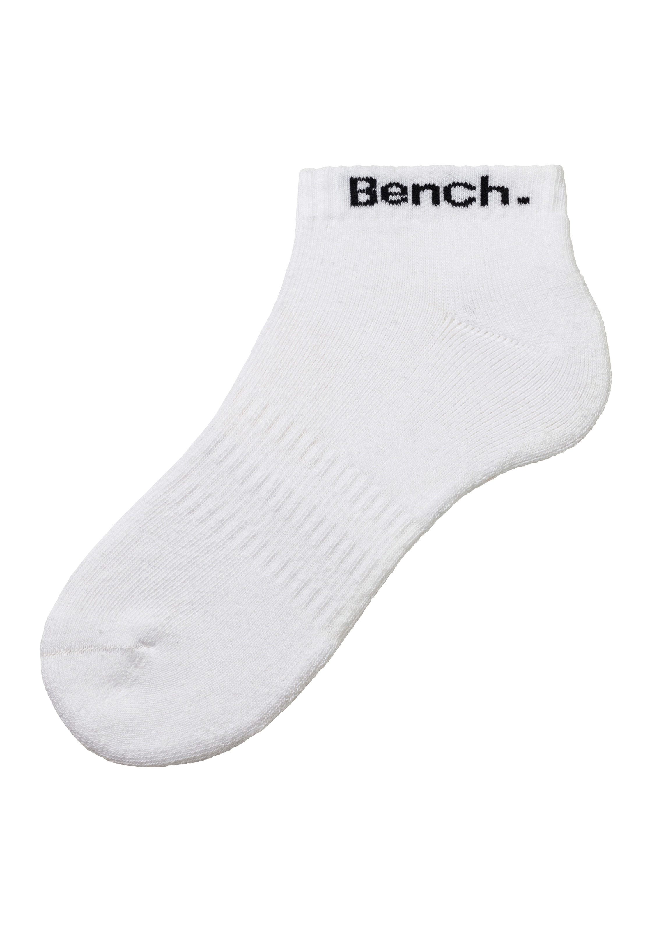 Bench. Sportsocken, (Set, 12 Paar), Tennis Kurzsocken mit Halbfußfrottee