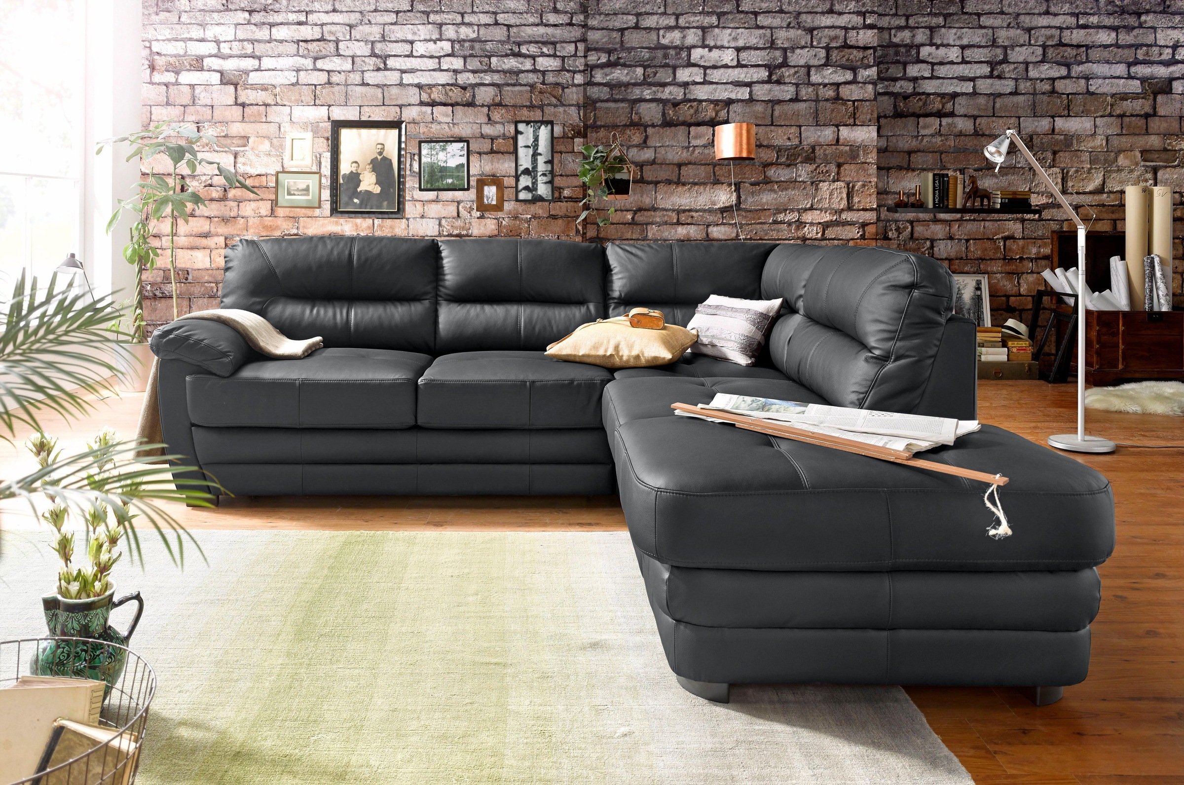 COTTA Polstergarnitur »Royale L-Form«, (Set), Set bestehend aus: Ecksofa & günstig online kaufen